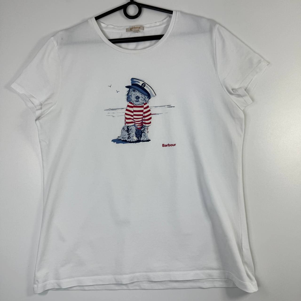 Barbour Barbour Women’s Graphic White Nautical Dog UK 16 Size M / US 6-8 / IT 42-44 - 1 Thumbnail