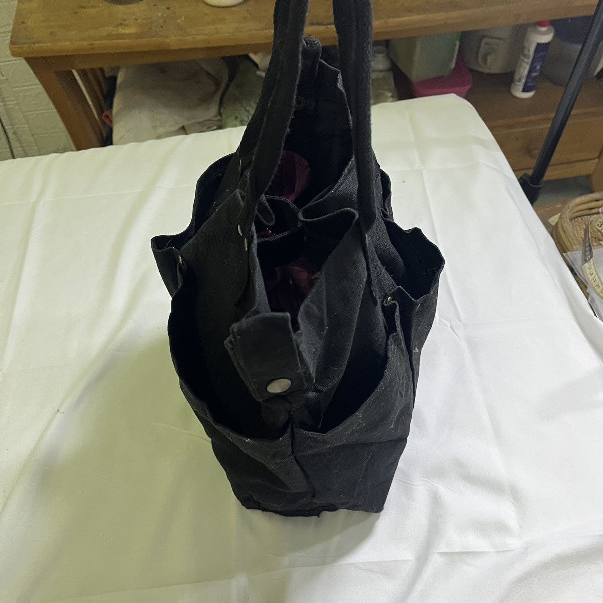 Other UNBRAND CANVAS TACTICAL/MULTIPOCKET TOTE BAG Size ONE SIZE - 4 Thumbnail