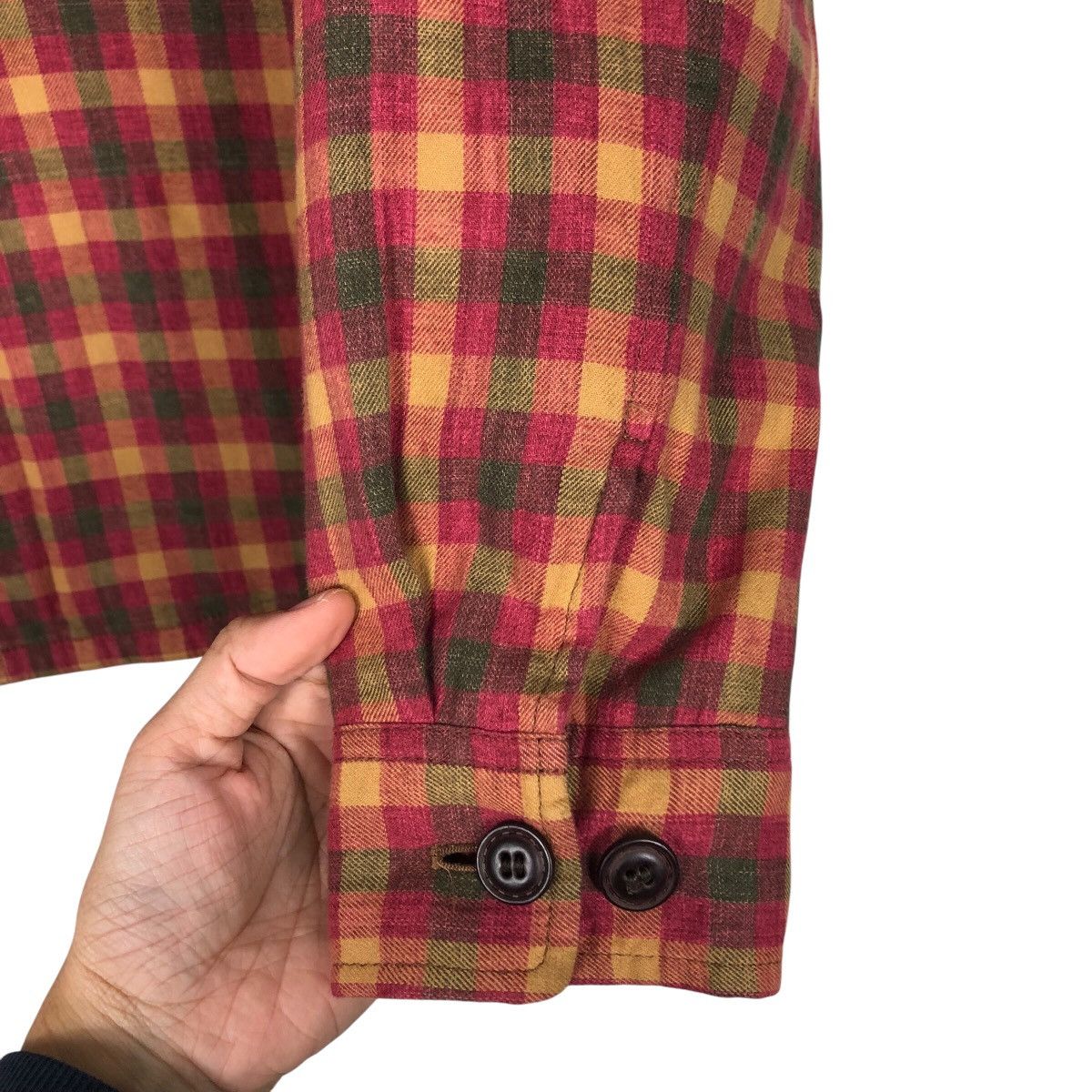 Japanese Brand 📌Vintage Zipper Chore Jacket Kizuku Kazutaka Kato Tartan Size US M / EU 48-50 / 2 - 16 Thumbnail