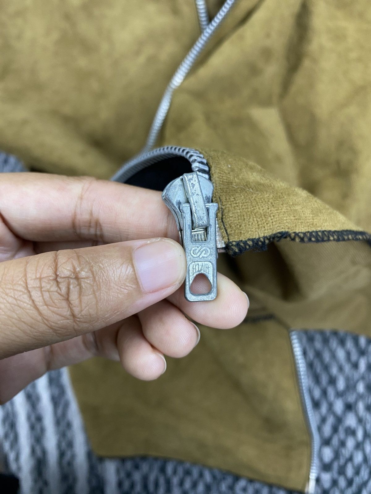 Jean Colonna 🔥RARE 90s JEAN COLONNA Brown Zipper Jacket Size S / US 4 / IT 40 - 8 Thumbnail