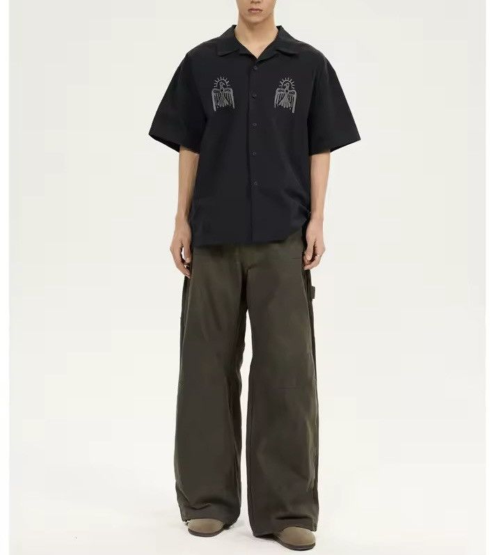 Other Embroidery Casual Retro Streetwear Loose Summer Shirt Size US M / EU 48-50 / 2 - 5 Thumbnail
