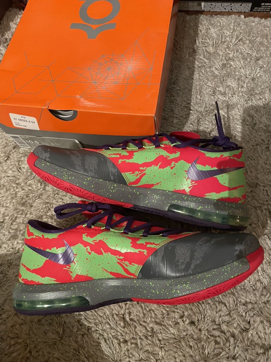 Nike Nike KD 6 Energy sz 10.5 Size US 10.5 / EU 43-44 - 3 Thumbnail
