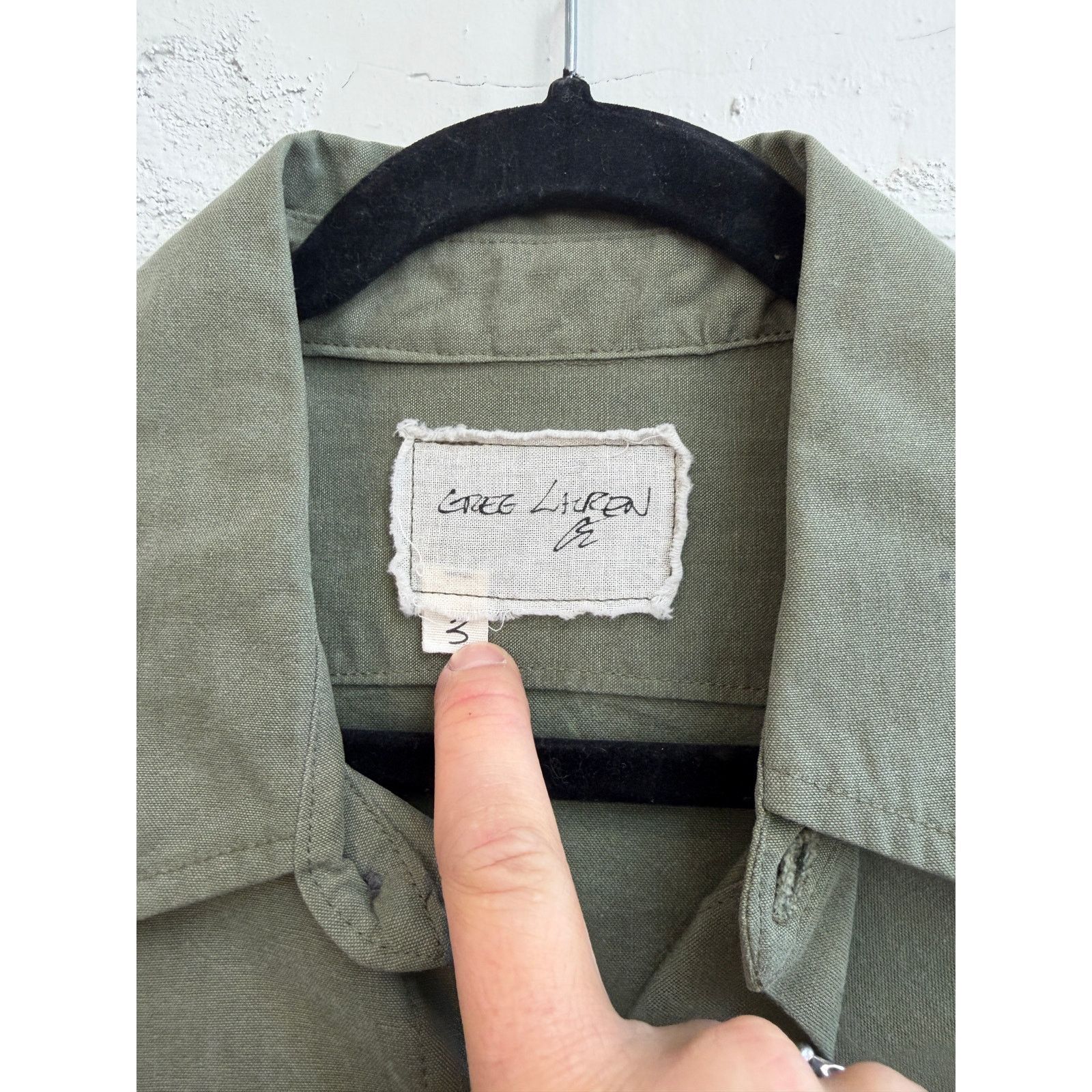 Greg Lauren Greg Lauren SAMPLE Army Tent Short Sleeve Studio Shirt Size US L / EU 52-54 / 3 - 2 Thumbnail