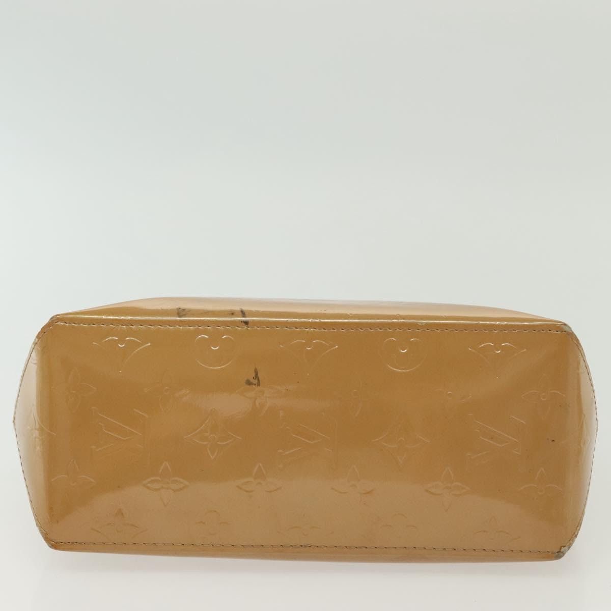 Louis Vuitton LOUIS VUITTON Monogram Vernis Reade PM Hand Bag Noisette Size ONE SIZE - 6 Thumbnail