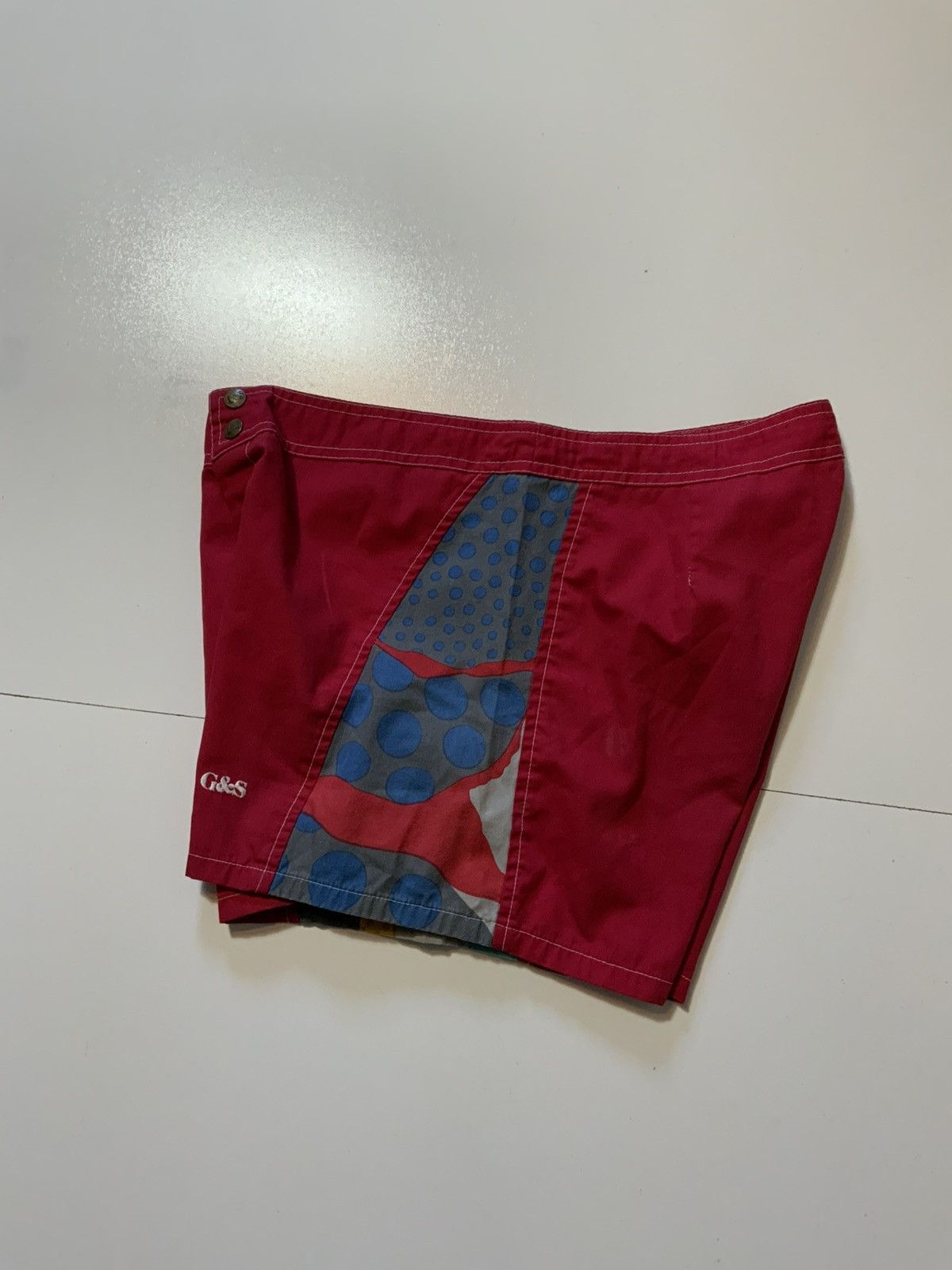 Vintage Vintage 70s 80s G&S Gordon & Smith Surfboards Board Shorts Size US 33 - 2 Thumbnail