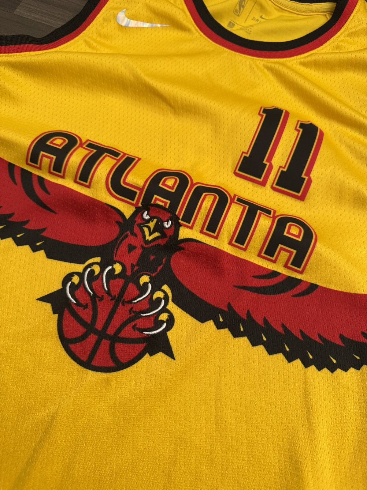 Nike YOUTH Atlanta Hawks Trae Young #11 NBA City Edition Jersey Size US XS / EU 42 / 0 - 3 Thumbnail