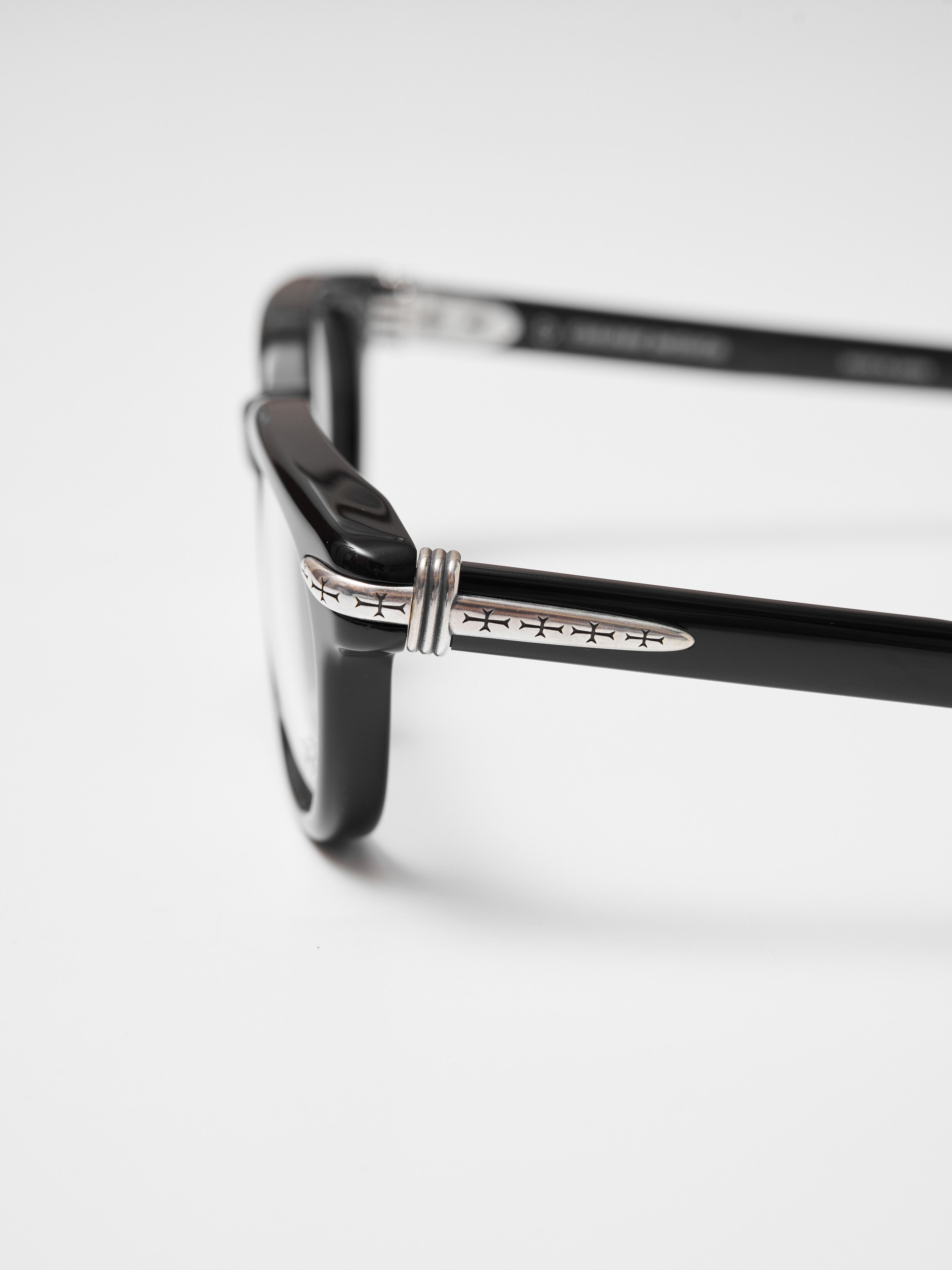 Chrome Hearts CHROME HEARTS DRIPPIN BLACK GLASSES Size ONE SIZE - 8 Thumbnail