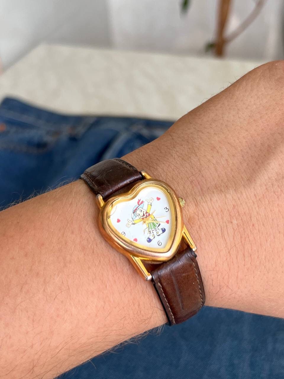 Japanese Brand × Vintage Vintage ❤️ Heart Japanese style futuristic Steel Watch Size ONE SIZE - 6 Thumbnail
