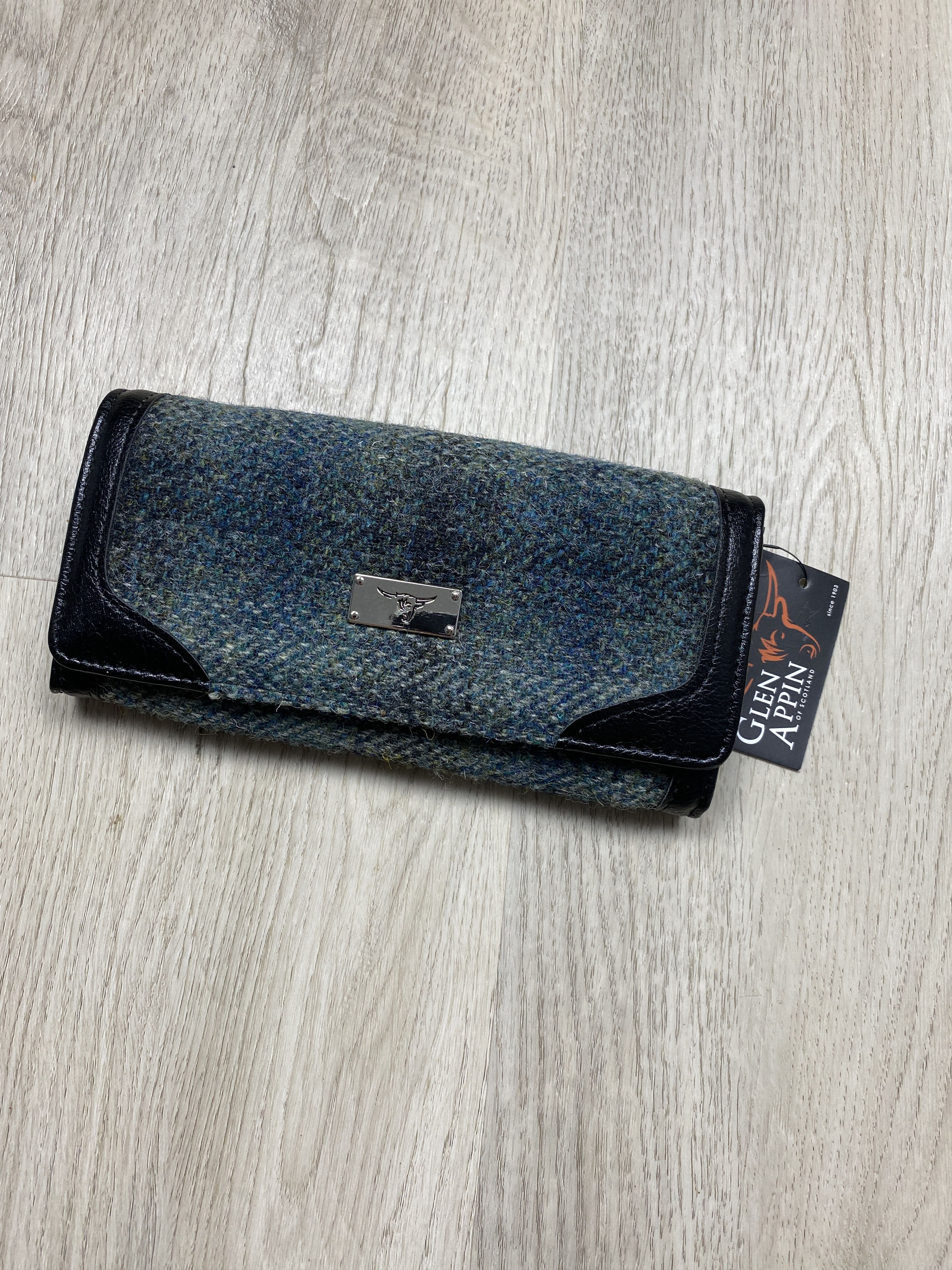 Harris Tweed × Vintage NEW Glen Appin Harris Tweed Wool Womens Clutch Handbag Size ONE SIZE - 4 Thumbnail
