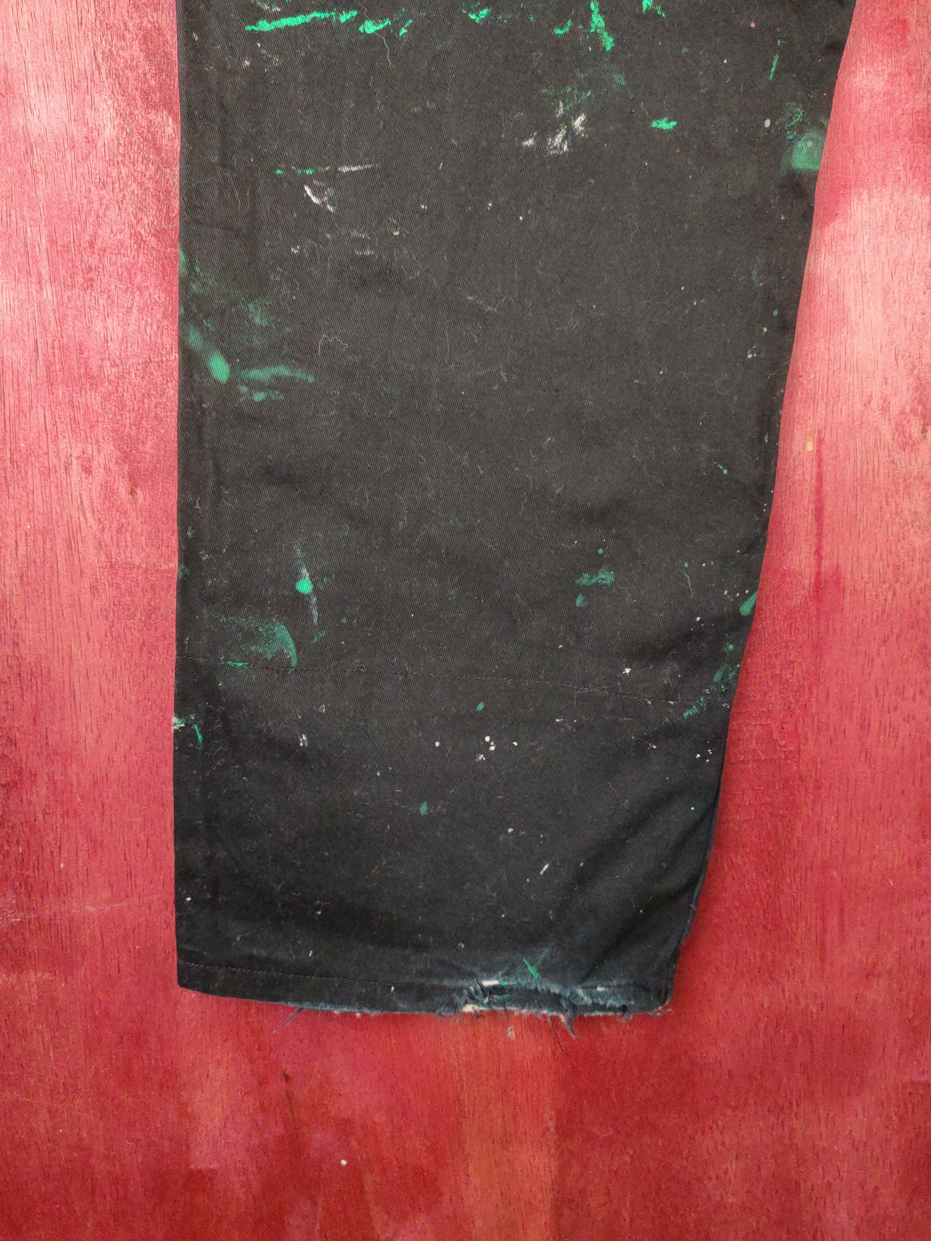Japanese Brand Free Beat Black painter Multipocket Cargo Pants #S1749 Size US 30 / EU 46 - 11 Thumbnail