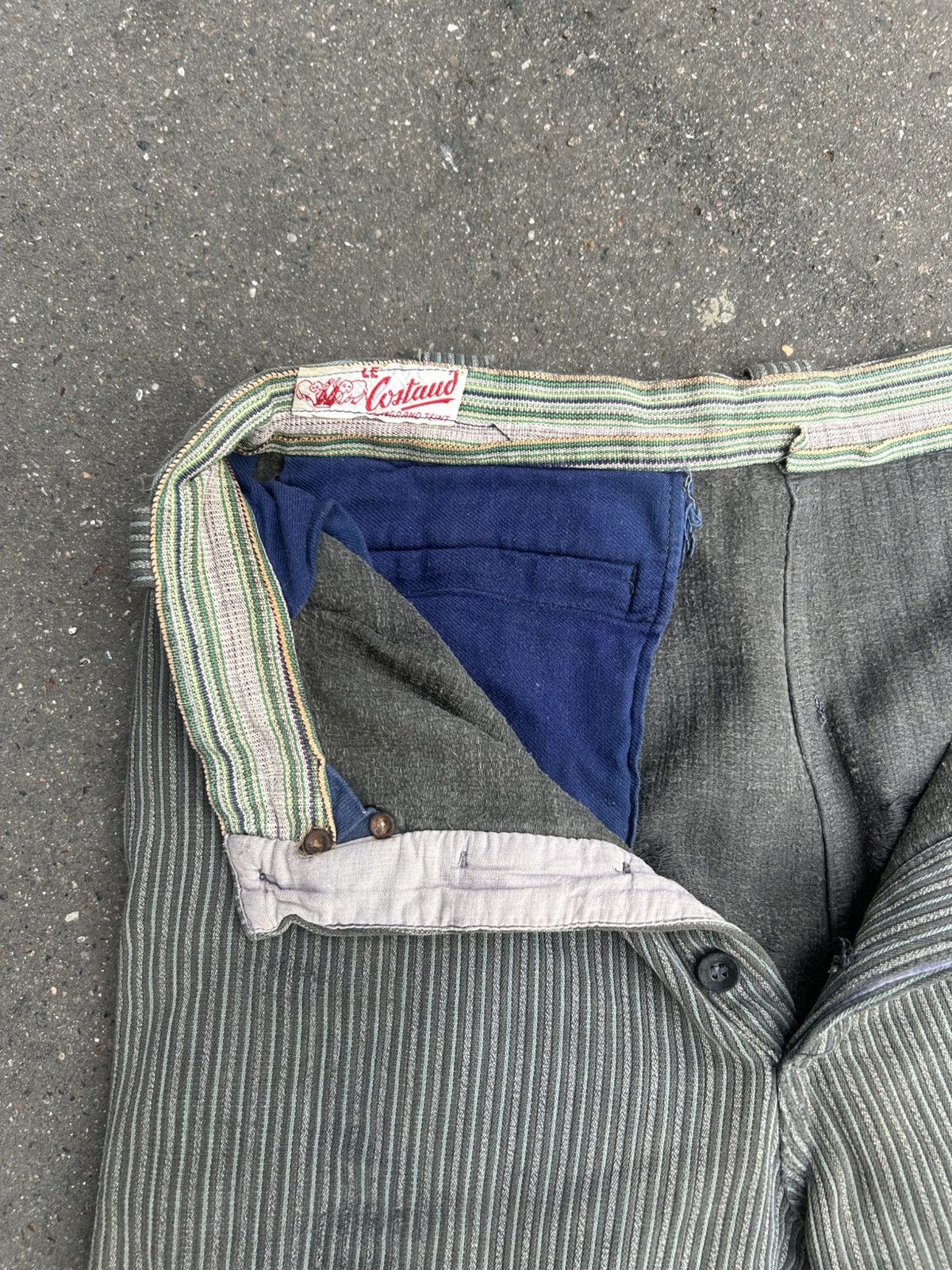 Other 1940's Vintage French Workwear Pants Size US 31 - 2 Thumbnail