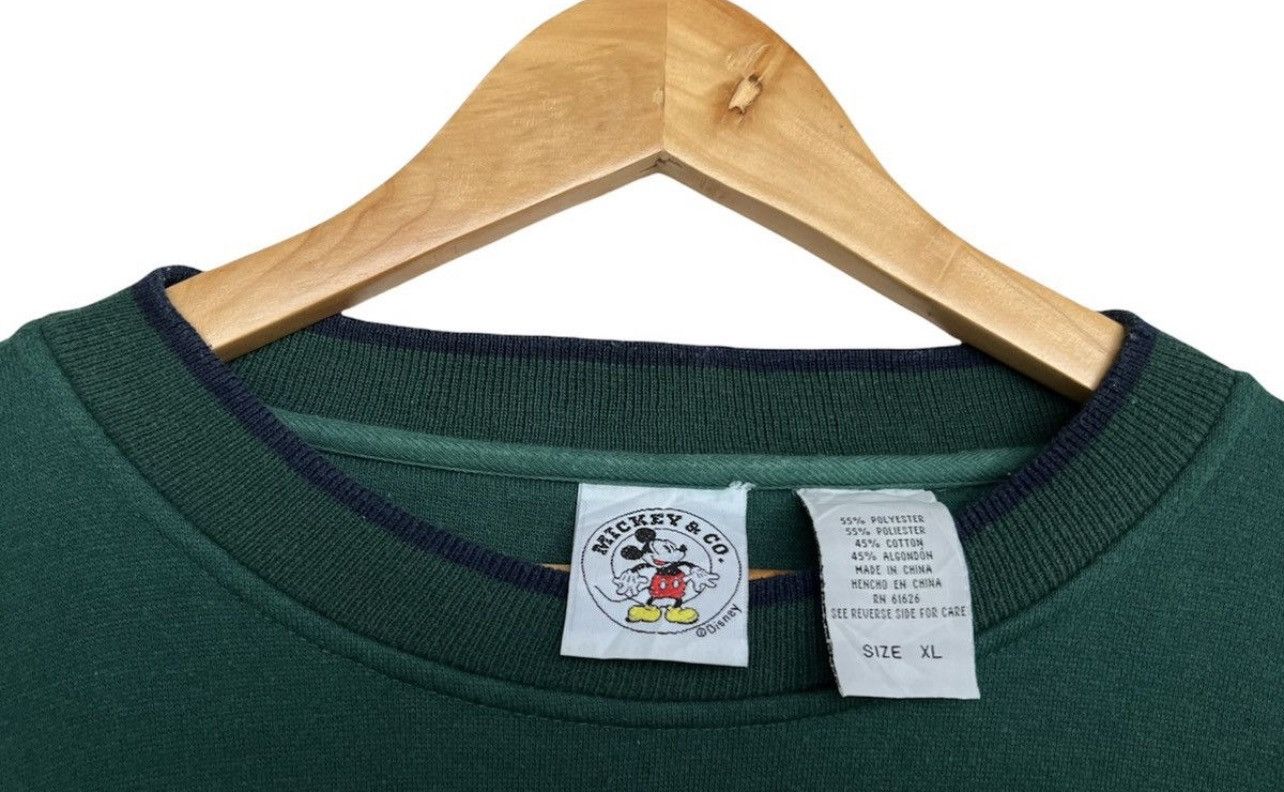 Disney × Vintage × Warner Bros Vintage 90s Disney World Sweatshirt Mickey Sweatshirt Size US XL / EU 56 / 4 - 3 Thumbnail