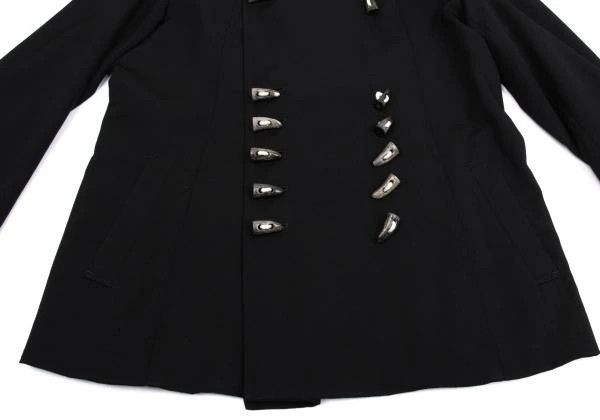 Yohji Yamamoto YOHJI YAMAMOTO POUR HOMME Wool Gabardine Jacket 1 Size US S / EU 44-46 / 1 - 8 Thumbnail