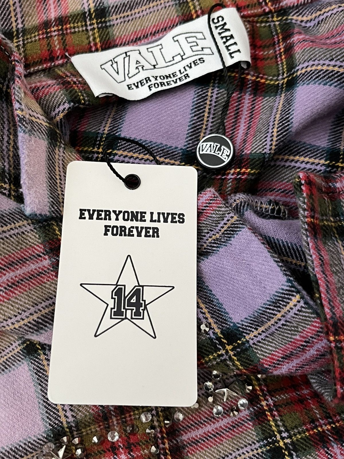 Vale Vale Forever Rhinestone Flannel Size US S / EU 44-46 / 1 - 5 Thumbnail