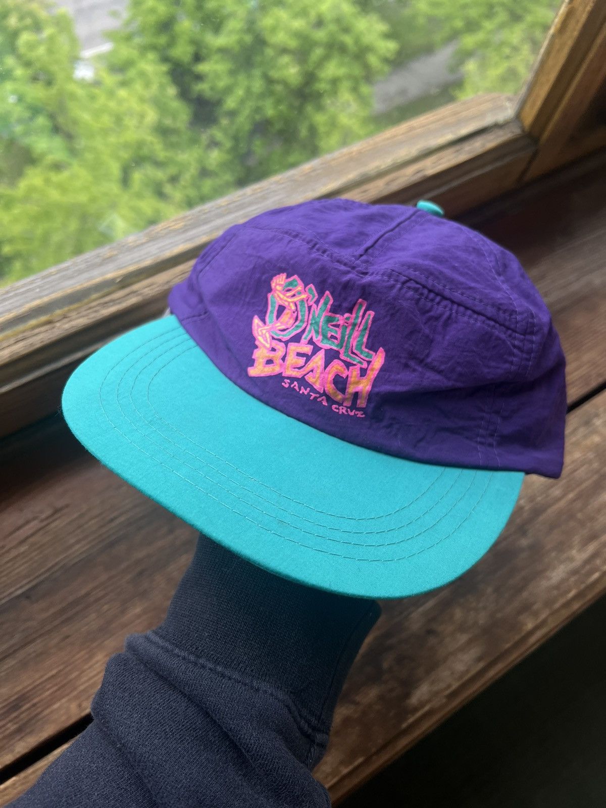 Japanese Brand Vintage Y2K ONEILL Santa Cruz Hat Big Logo Streetwear Cap Size ONE SIZE - 2 Thumbnail
