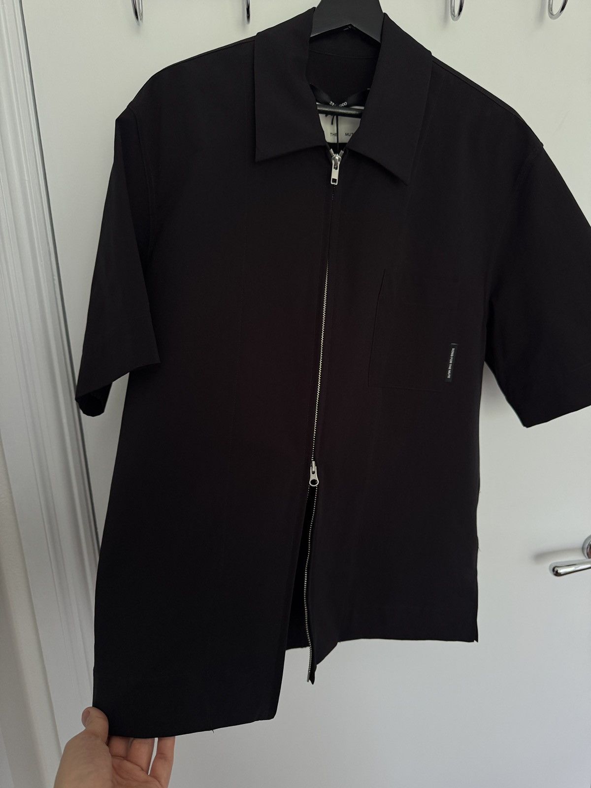 Song For The Mute Song For The Mute Zip Up Box Short Sleeve Black Shirt Size US S / EU 44-46 / 1 - 7 Thumbnail