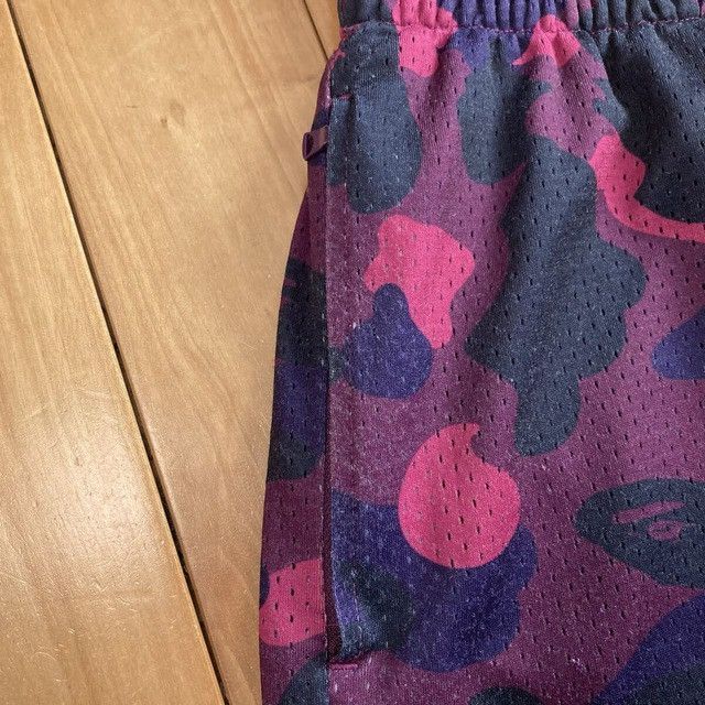 Bape BAPE Purple camo basketball shorts a bathing ape ★size S Size US 30 / EU 46 - 3 Thumbnail