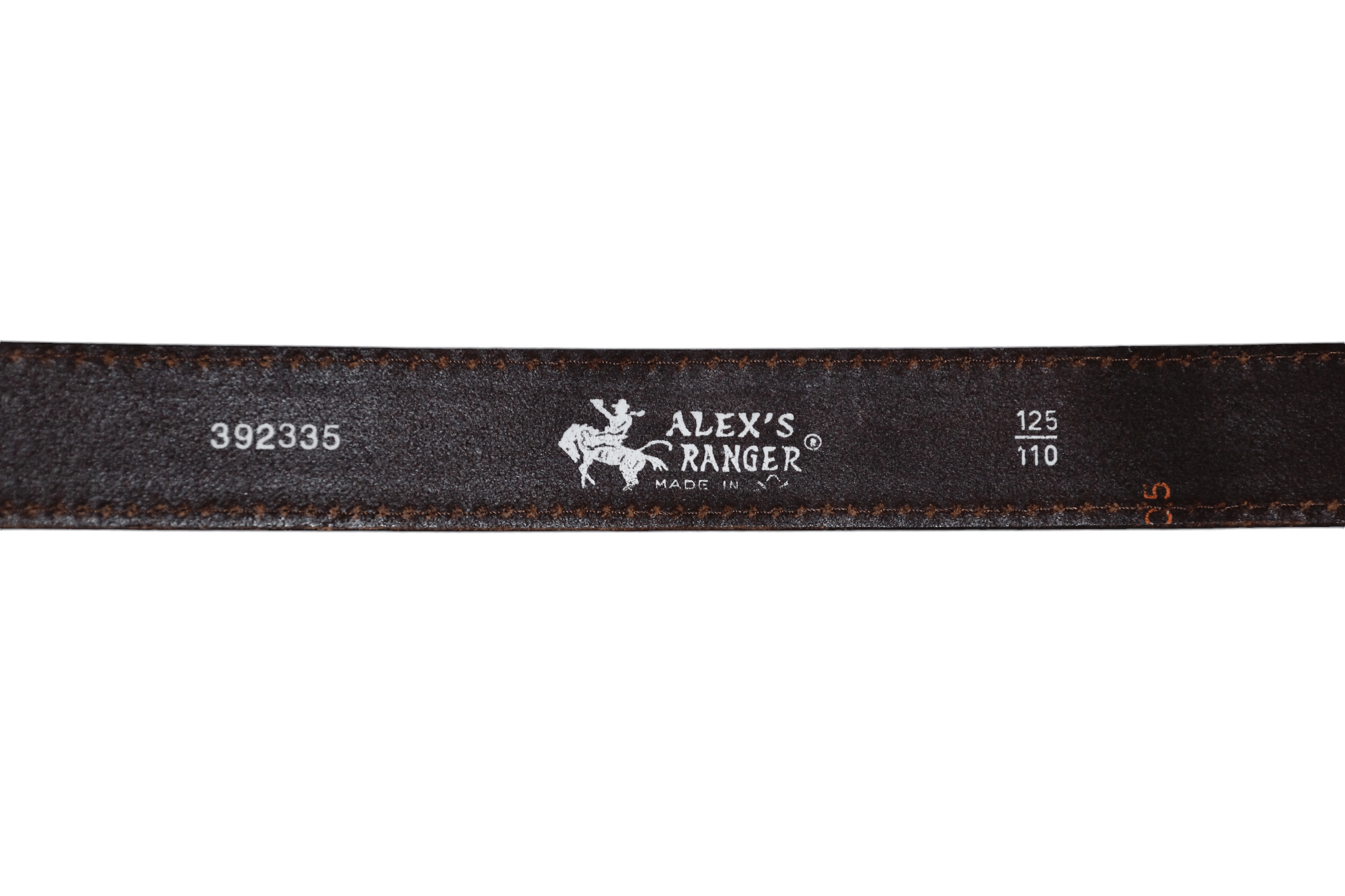 Cowboy Equipment VTG Alex's Ranger tooled leather western cowboy belt Size ONE SIZE - 7 Thumbnail