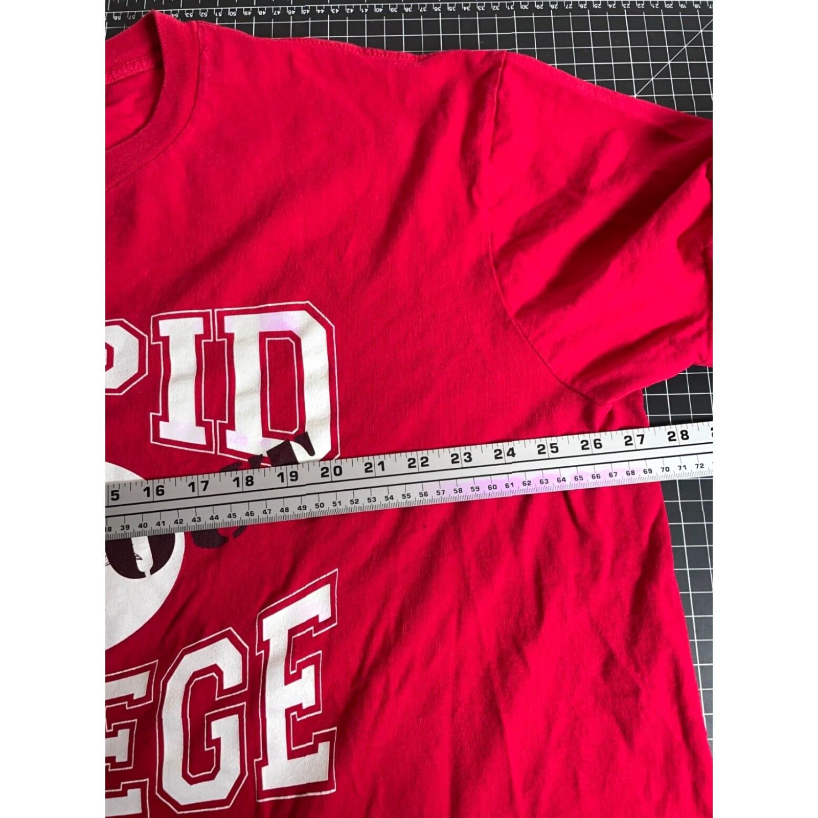 Joe Boxer VINTAGE Joe Boxer T-Shirt Cupid College Dropout Mens 2XL Red Short Sleeve Crew Neck Graphic Print Funny Size US XXL / EU 58 / 5 - 5 Thumbnail