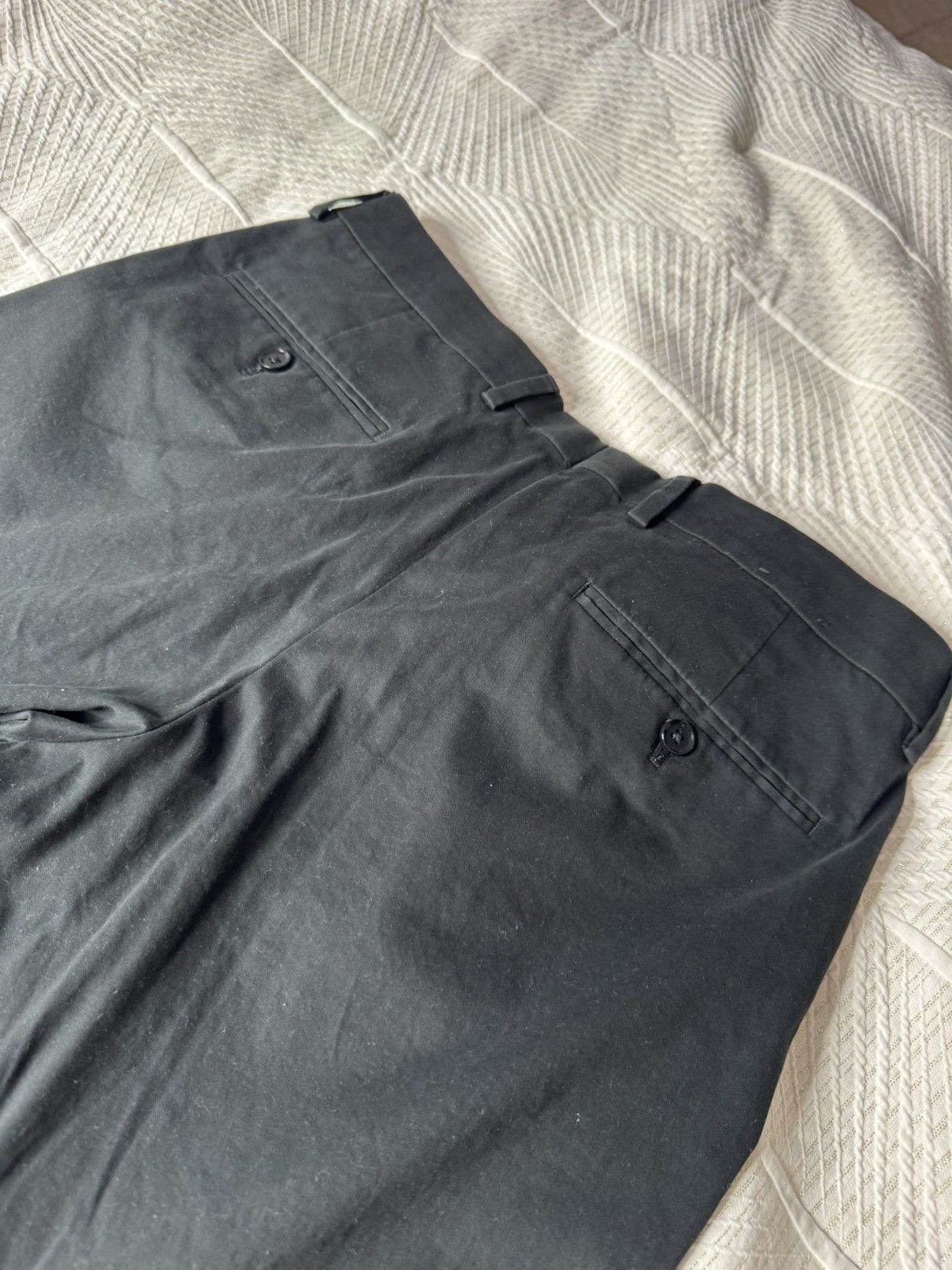 Express EXPRESS Slim Comfort Waist Hyper Stretch Chino Dress Pants Size 34S - 4 Thumbnail