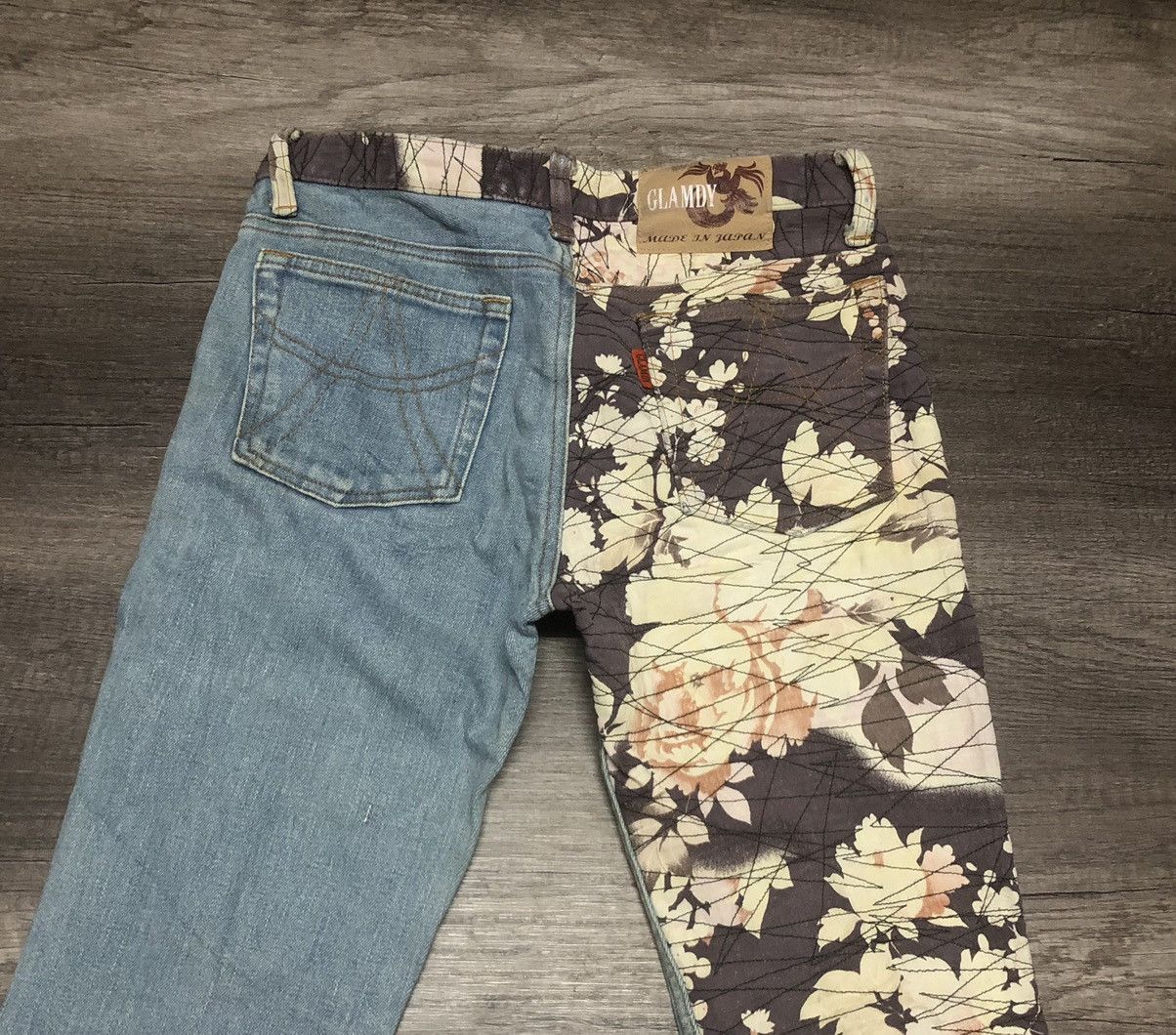 Le Grande Bleu (L.G.B.) RARE JAPANESE BRAND GLAMDY JEANS Size US 28 / EU 44 - 5 Thumbnail
