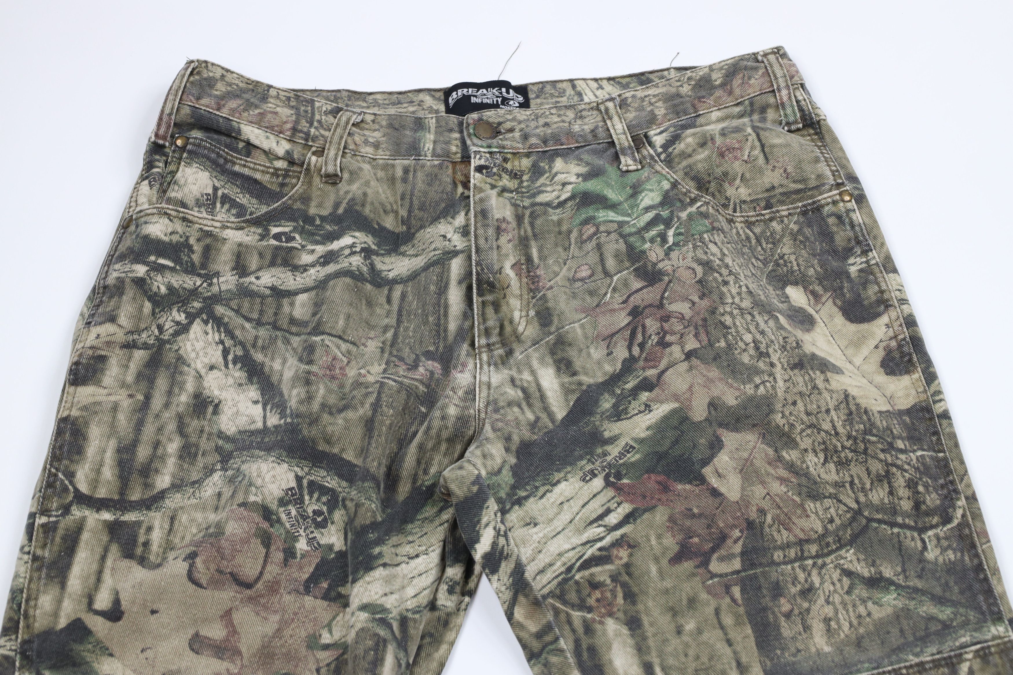 Mossy Oaks × Vintage Vintage Mossy Oak Camouflage Leg Double Knee Denim Jeans Size US 36 / EU 52 - 2 Thumbnail