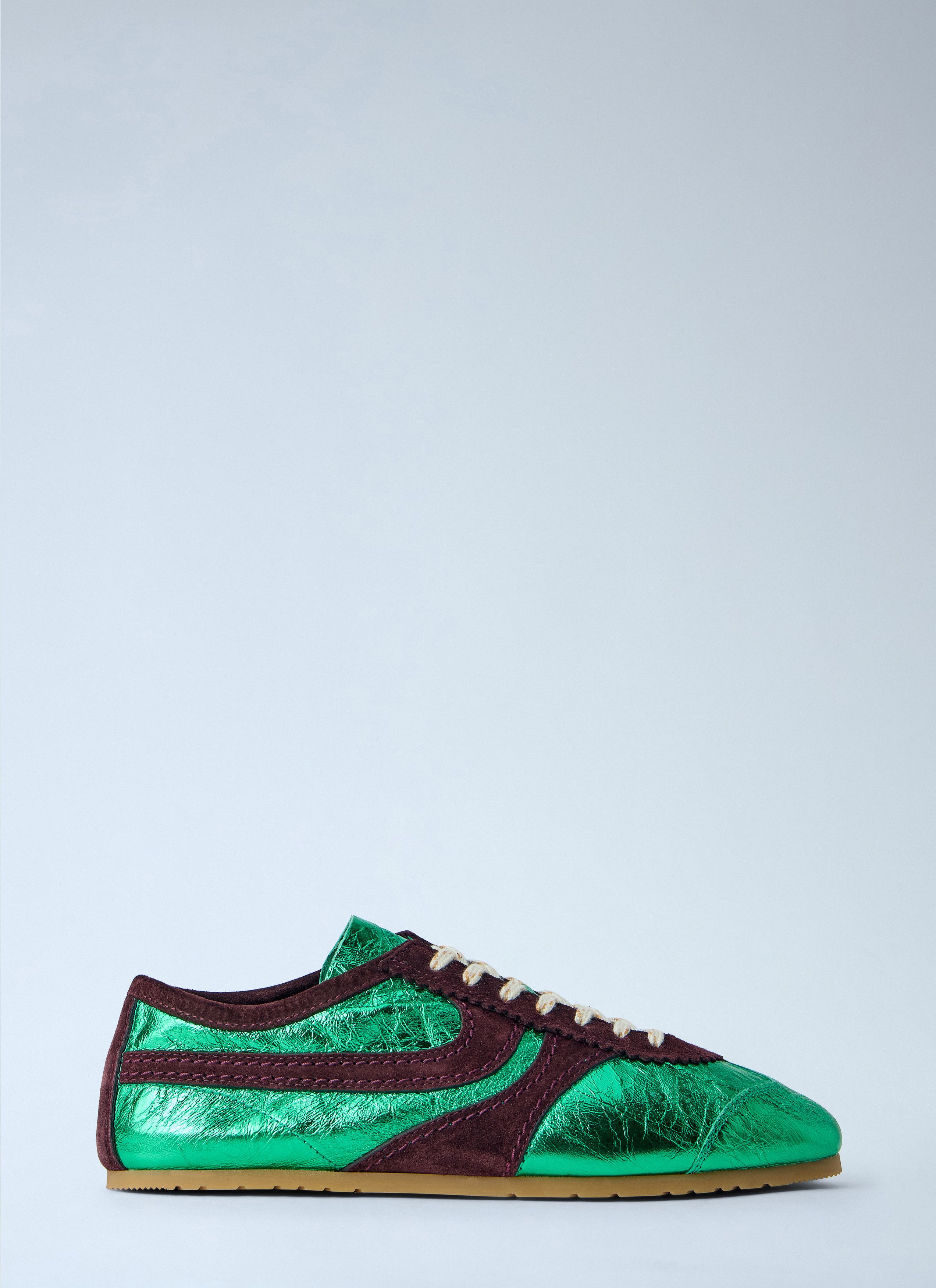 Dries Van Noten Metallic Panel Sneakers Size US 6 / IT 36 - 1 Thumbnail