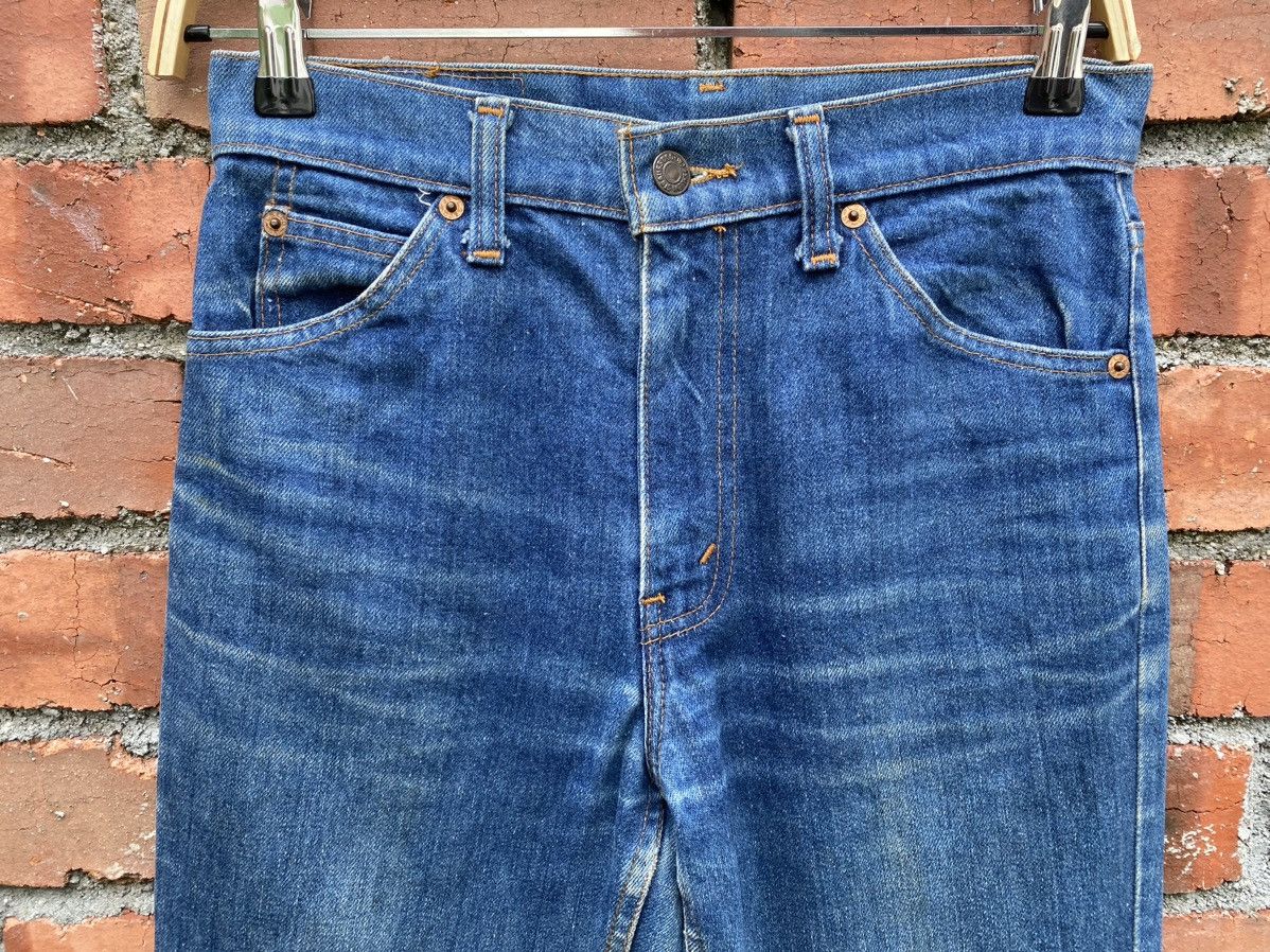 Levi's × Levi's Vintage Clothing × Vintage size 28x33 vintage levi's 516 flare bootcut orange tab Size 28" / US 6 / IT 42 - 3 Thumbnail