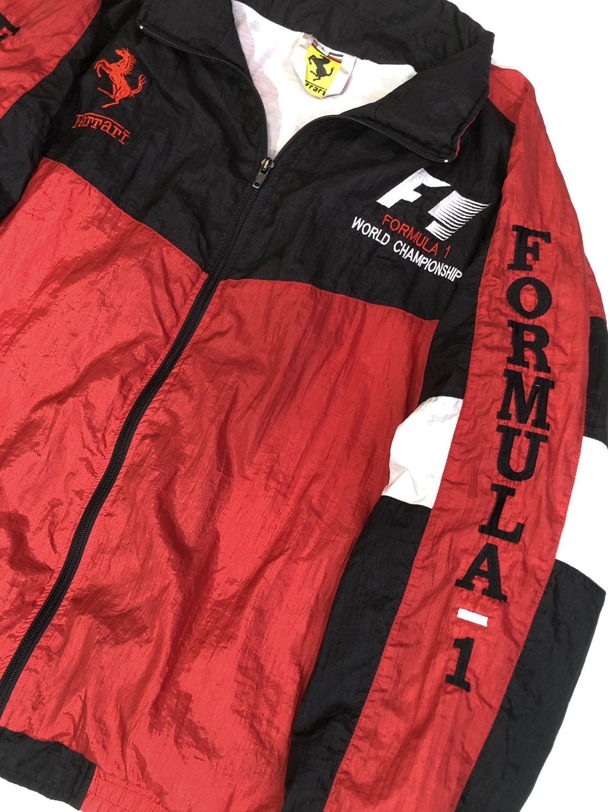 Ducati × Ferrari × Honda Ferrari Auto Moto Jacket Racing Size US XL / EU 56 / 4 - 12 Thumbnail