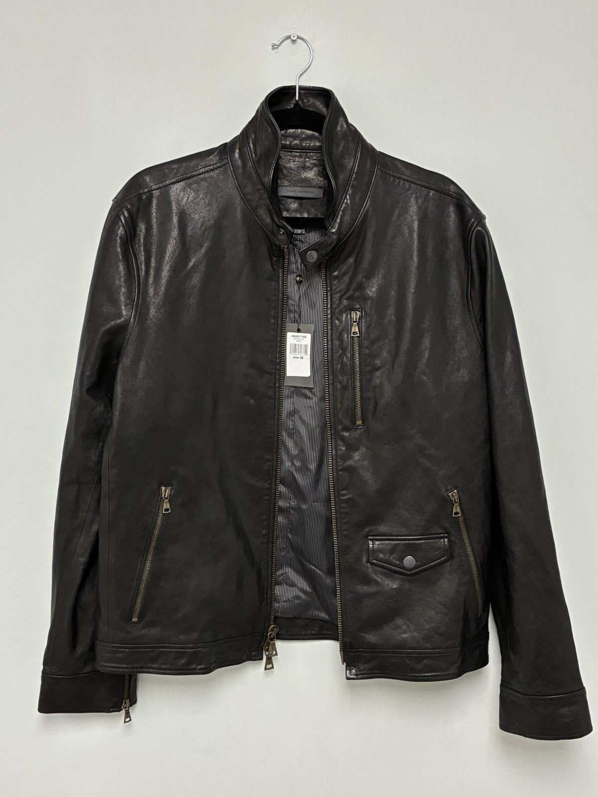 John Varvatos John Varvatos York Leather Jacket size EU 40 USA 50 Size US M / EU 48-50 / 2 - 9 Thumbnail