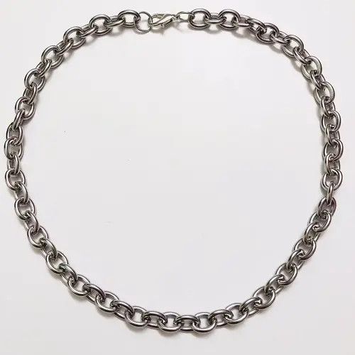 Other Plain No Charm Stainless Steel Chain Necklace Size ONE SIZE - 2 Thumbnail