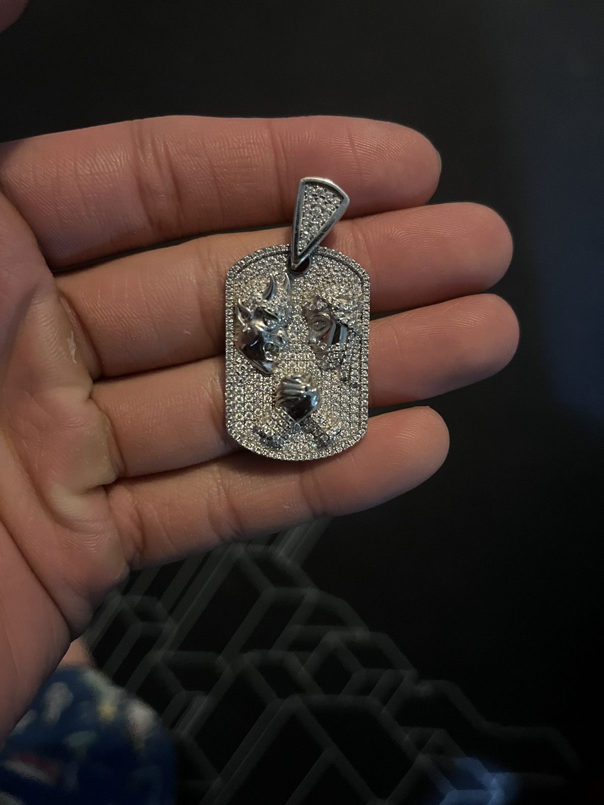 Other Moisannite hip hop pendant Size ONE SIZE - 4 Thumbnail