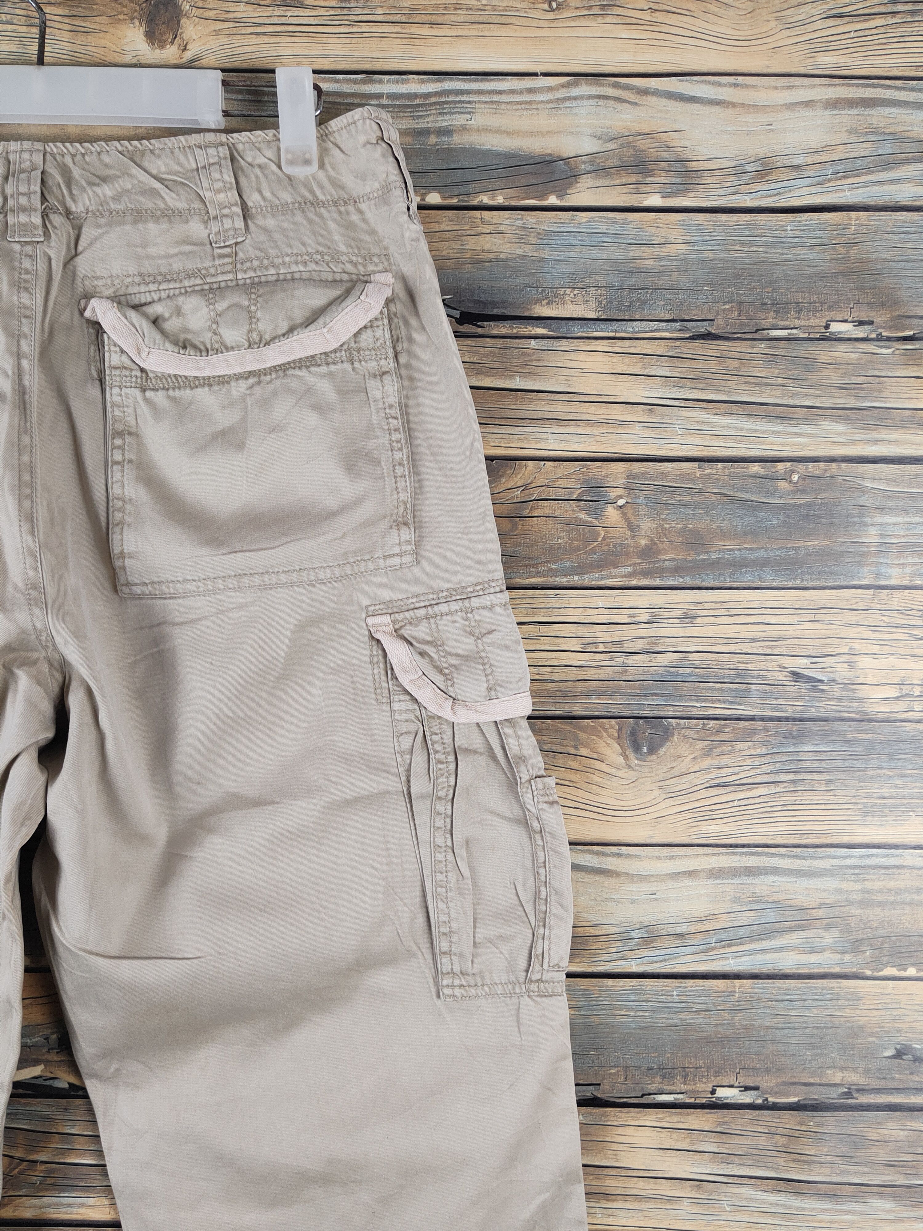 Japanese Brand DL JB a Few Ivory Multipocket Tactical Cargo Pants #1350 Size US 30 / EU 46 - 11 Thumbnail