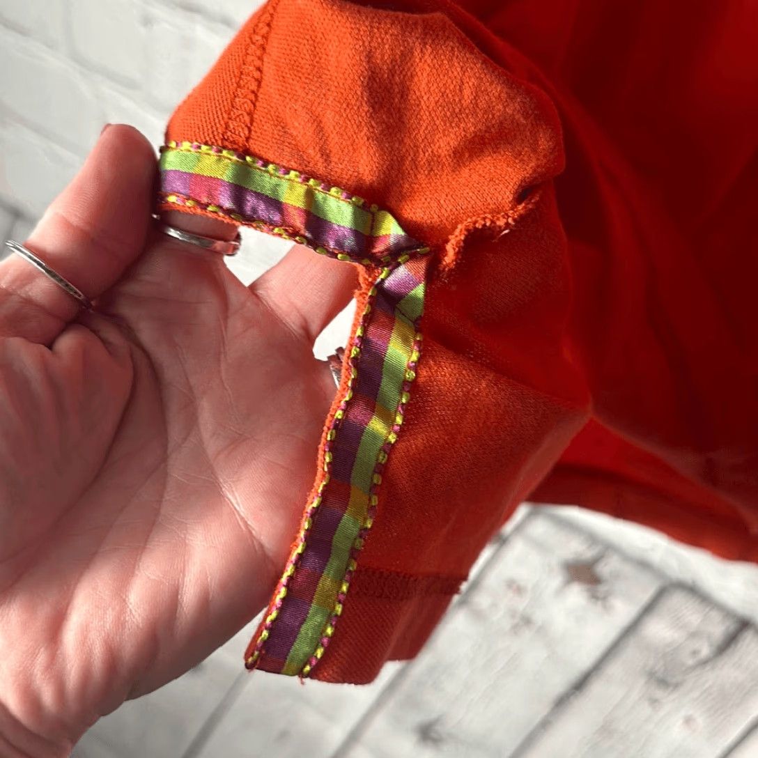 Robert Graham Robert Graham Orange Polo Shirt XL with Yellow Trim User: Robert Graham Orange Polo Shirt XL with Yellow Trim Size US XL / EU 56 / 4 - 4 Thumbnail