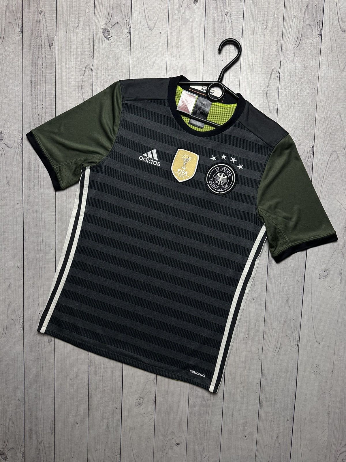 Vintage adidas Deutschland soccer jersey Germany reversible