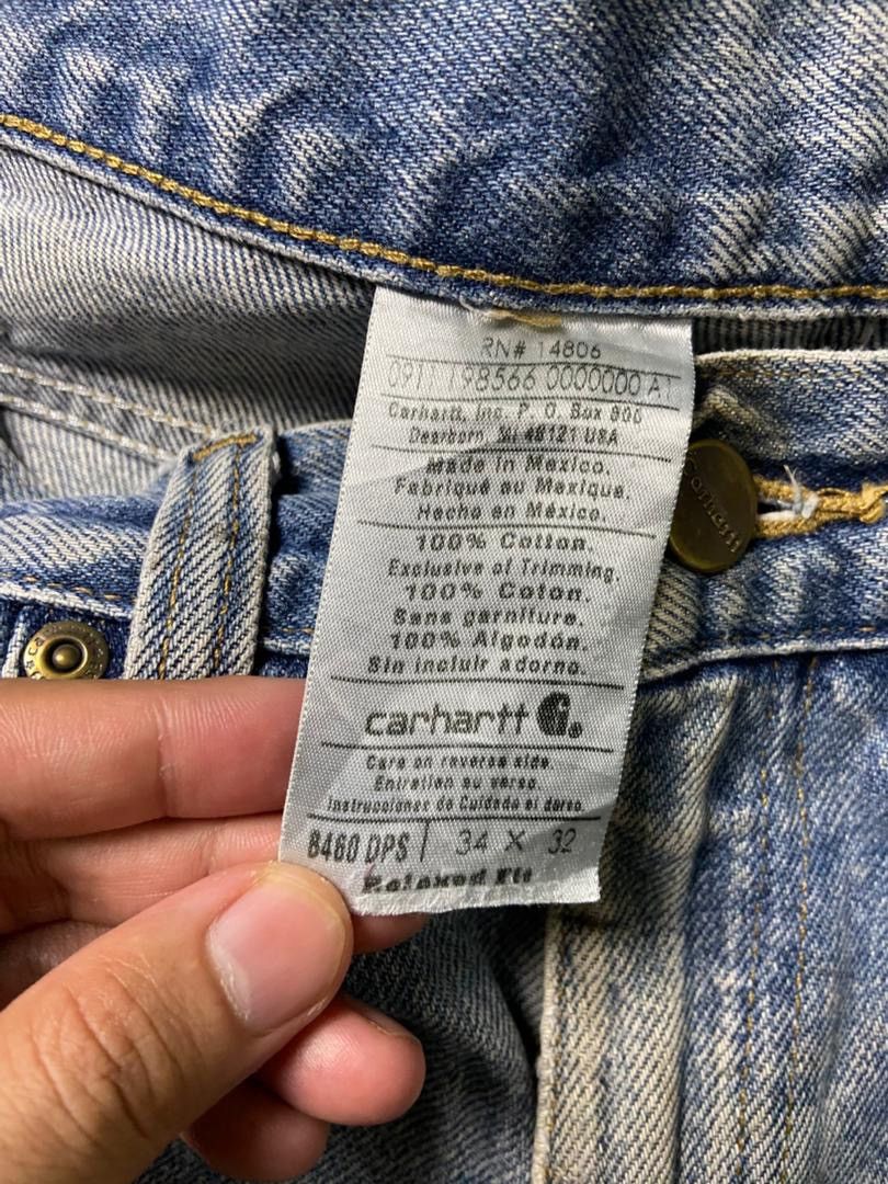 Carhartt CARHARTT Relaxed Fit Denim Jeans (136) Size US 35 - 6 Thumbnail