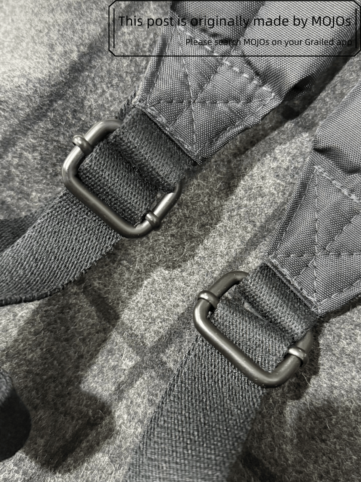 Eastpak × Raf Simons Raf Simons x Eastpak 08AW Patches Wool Backpack mojos171312 Size ONE SIZE - 4 Thumbnail