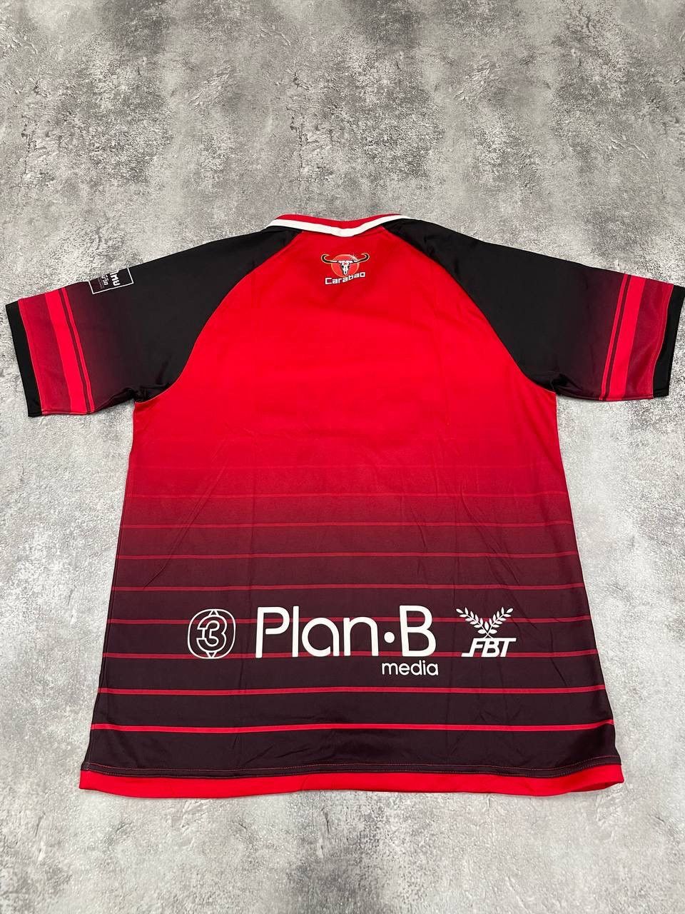 Other FBT Police Tero FC Men Home Football Shirt 2018 Red Black Size US L / EU 52-54 / 3 - 7 Thumbnail