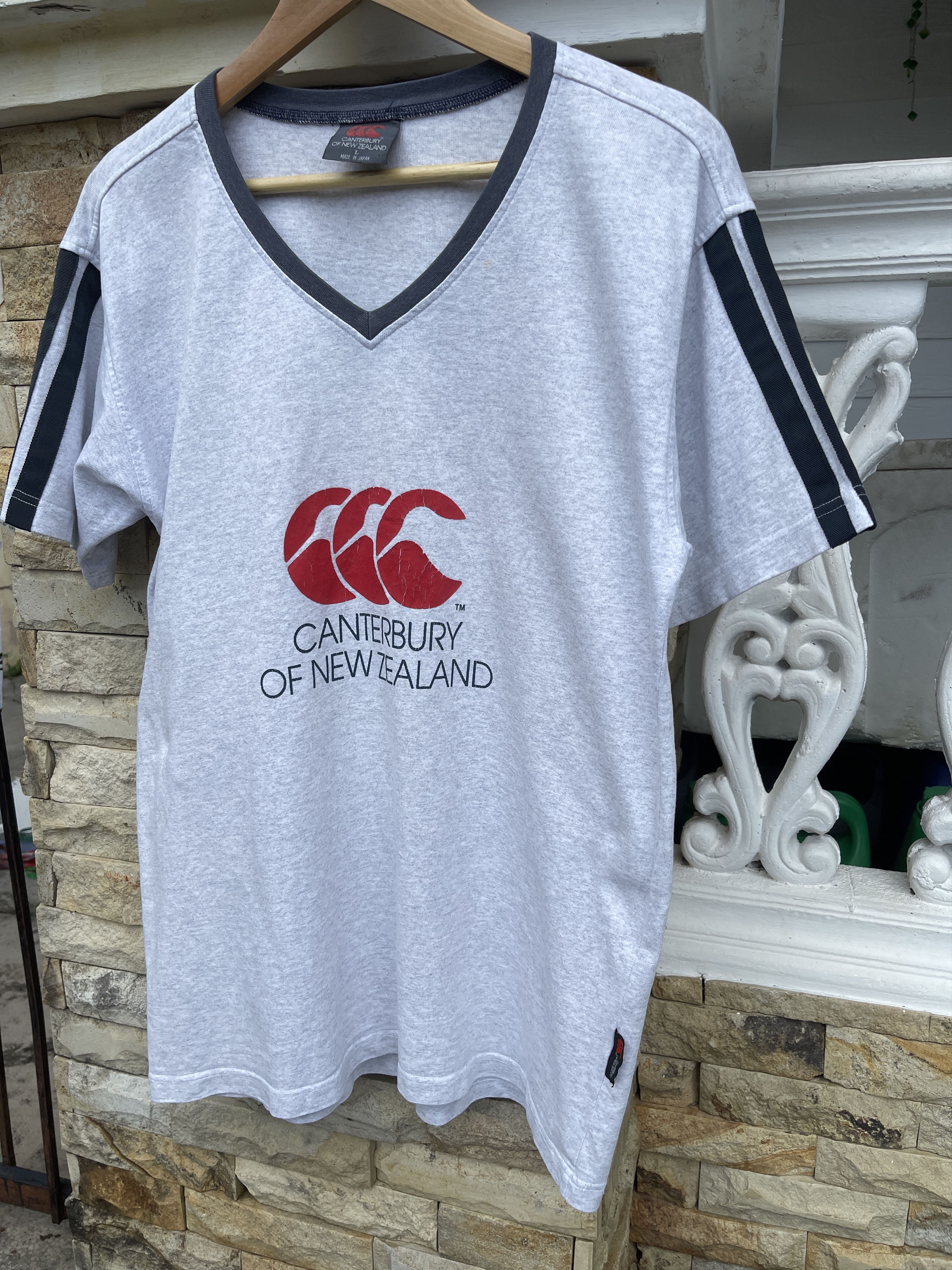 Canterbury of New Zealand Last Drop🔥Rare🔥Vintage Canterbury Japan T-Shirt Size US L / EU 52-54 / 3 - 3 Thumbnail