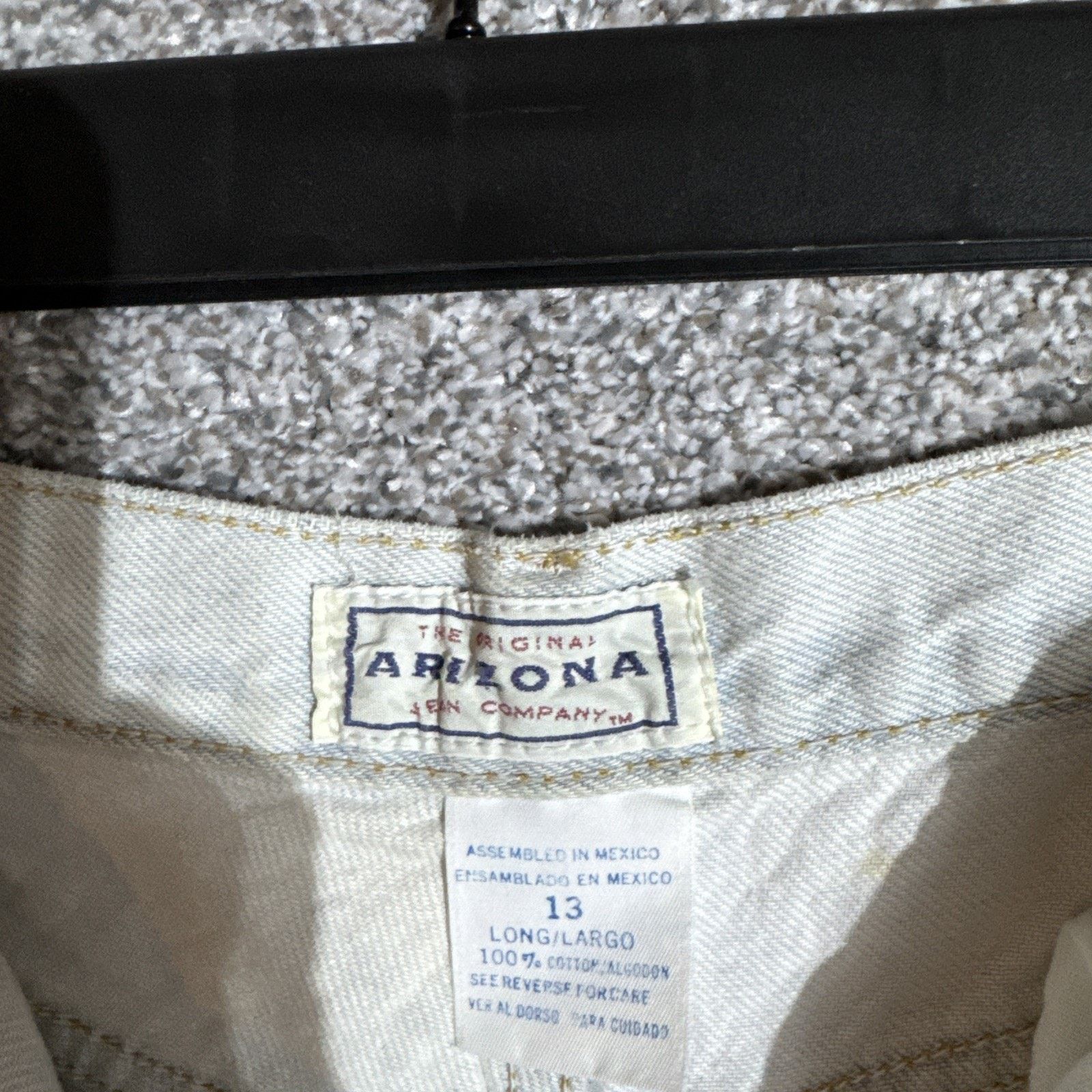 Other Vintage 90s Arizona Jeans Mom Jeans 13 Long Grunge Retro Size 30" / US 8 / IT 44 - 6 Thumbnail