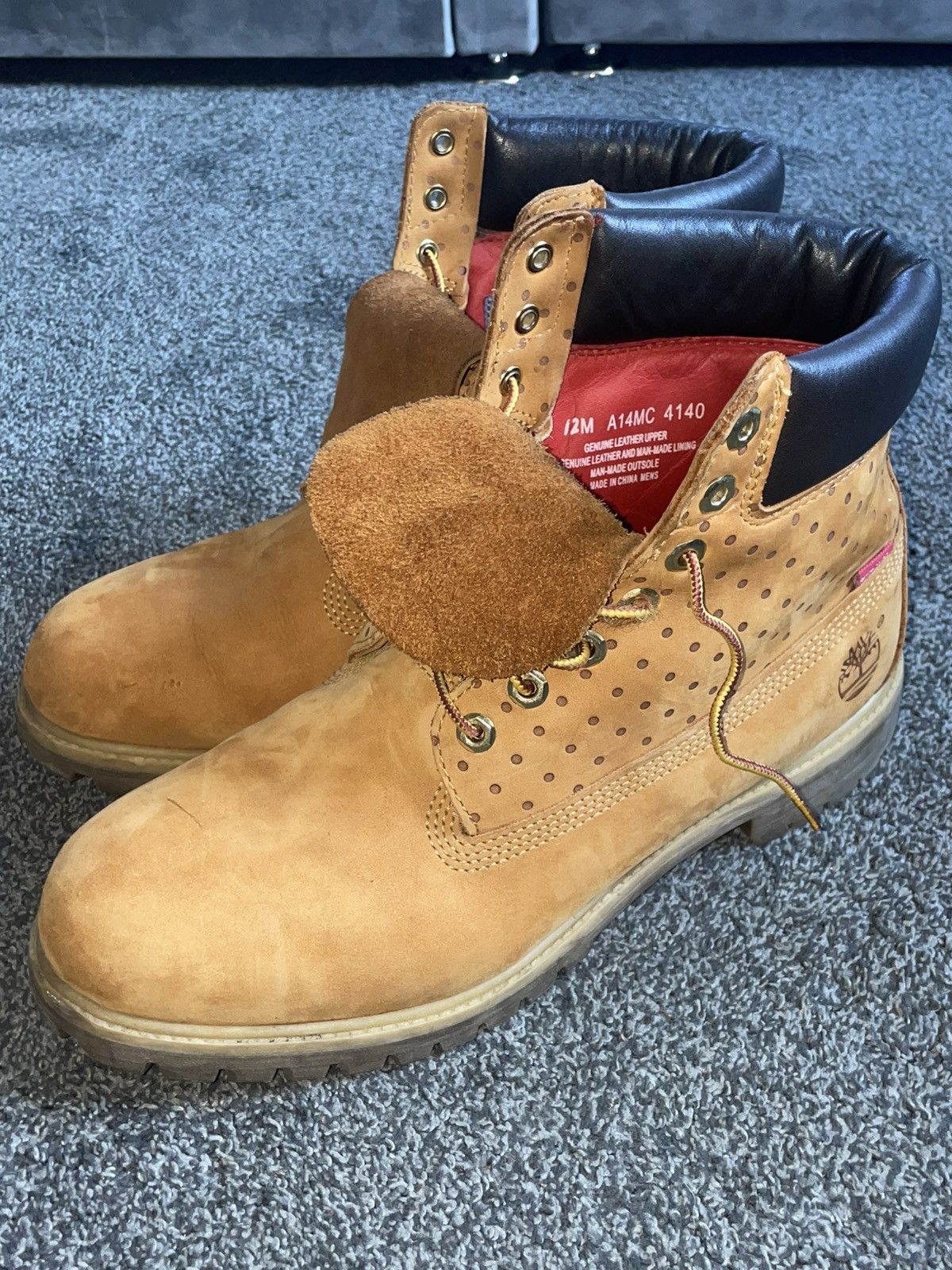 Timberland COMME des GARCONS x Supreme x 6 Inch 'Wheat' [3/12/15] Size US 12 / EU 45 - 2 Thumbnail