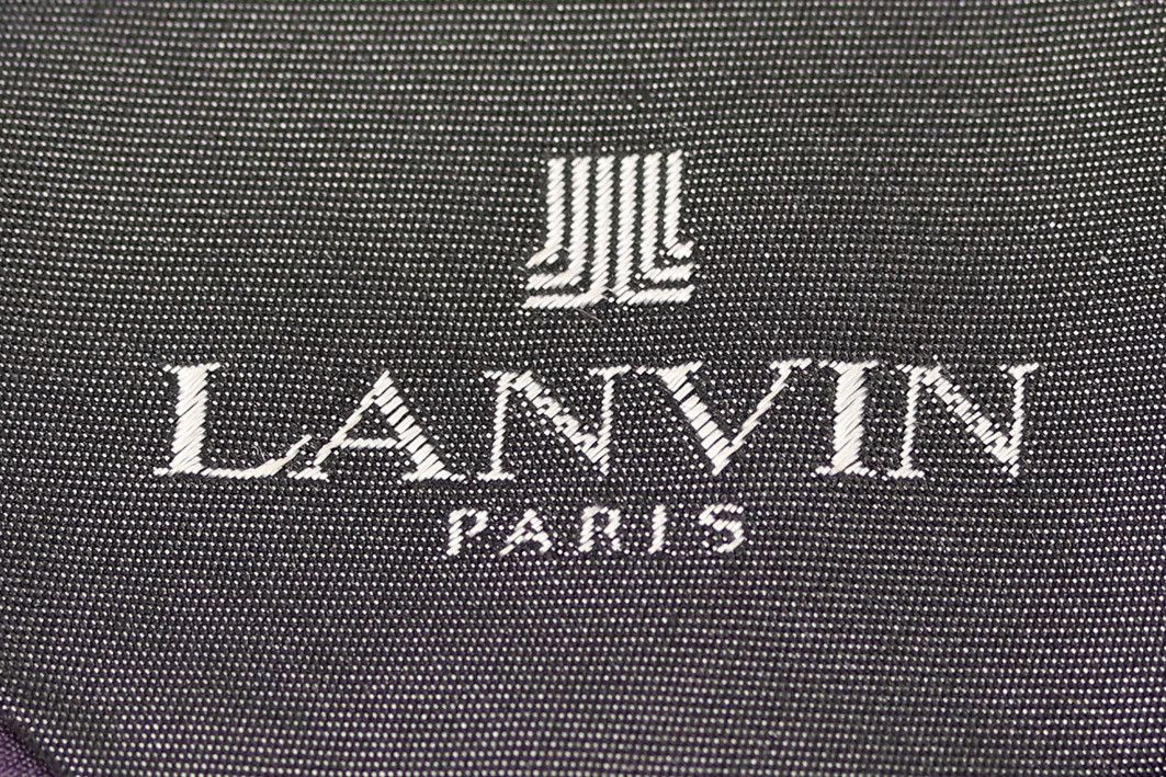 Lanvin Lanvin Paris Vintage Silk Tie Size ONE SIZE - 9 Thumbnail