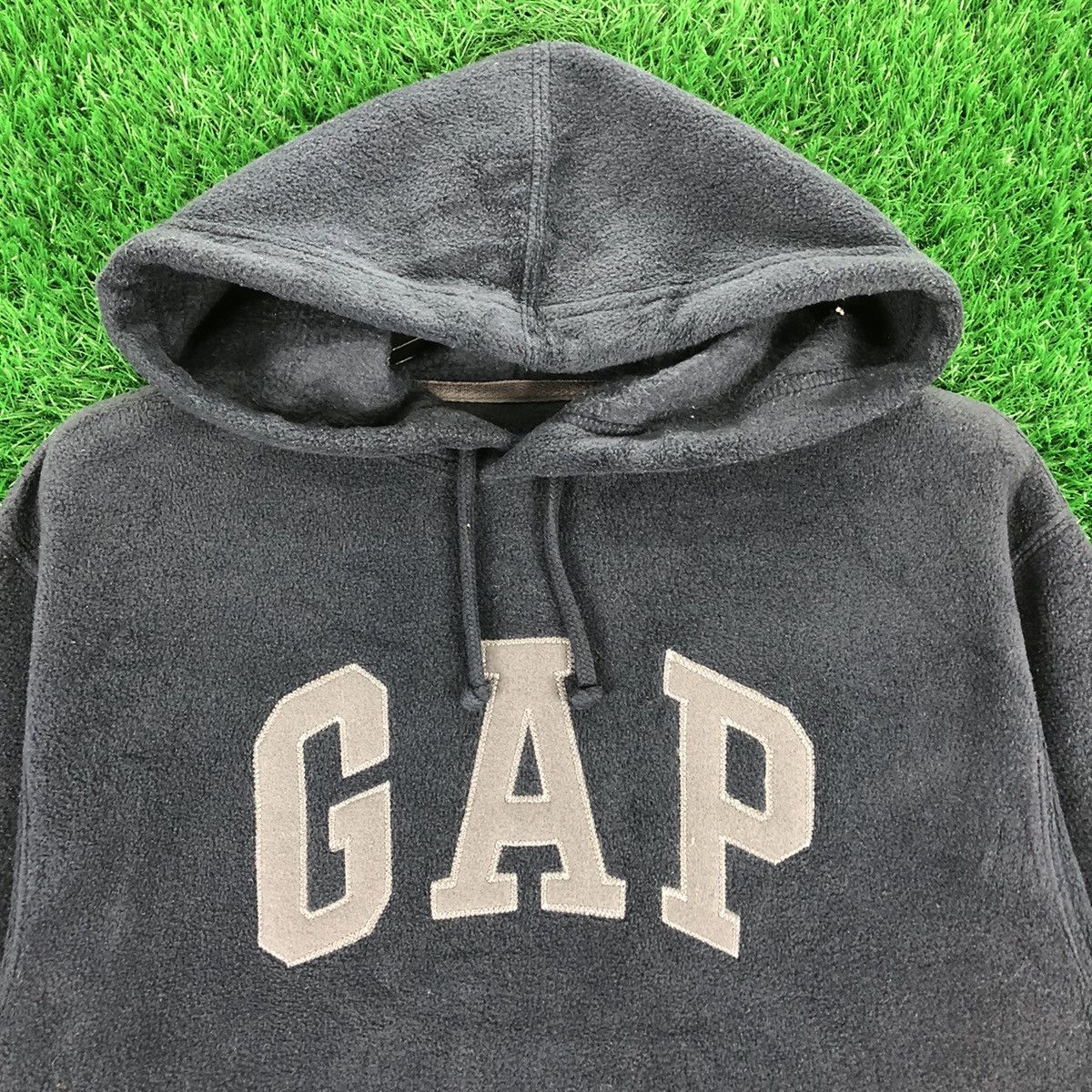 Gap Vintage Y2K GAP Big Logo Fleece Hoodie Pullover Size US XXS / EU 40 - 7 Thumbnail