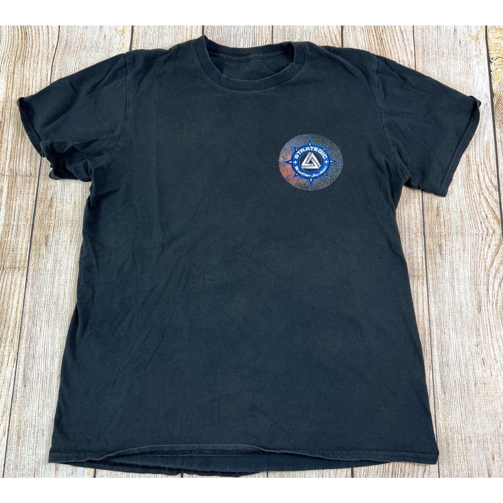 Vintage Mens Strategic Brazilian Jiu-Jitsu MMA T Shirt Size Small Size US S / EU 44-46 / 1 - 2 Thumbnail