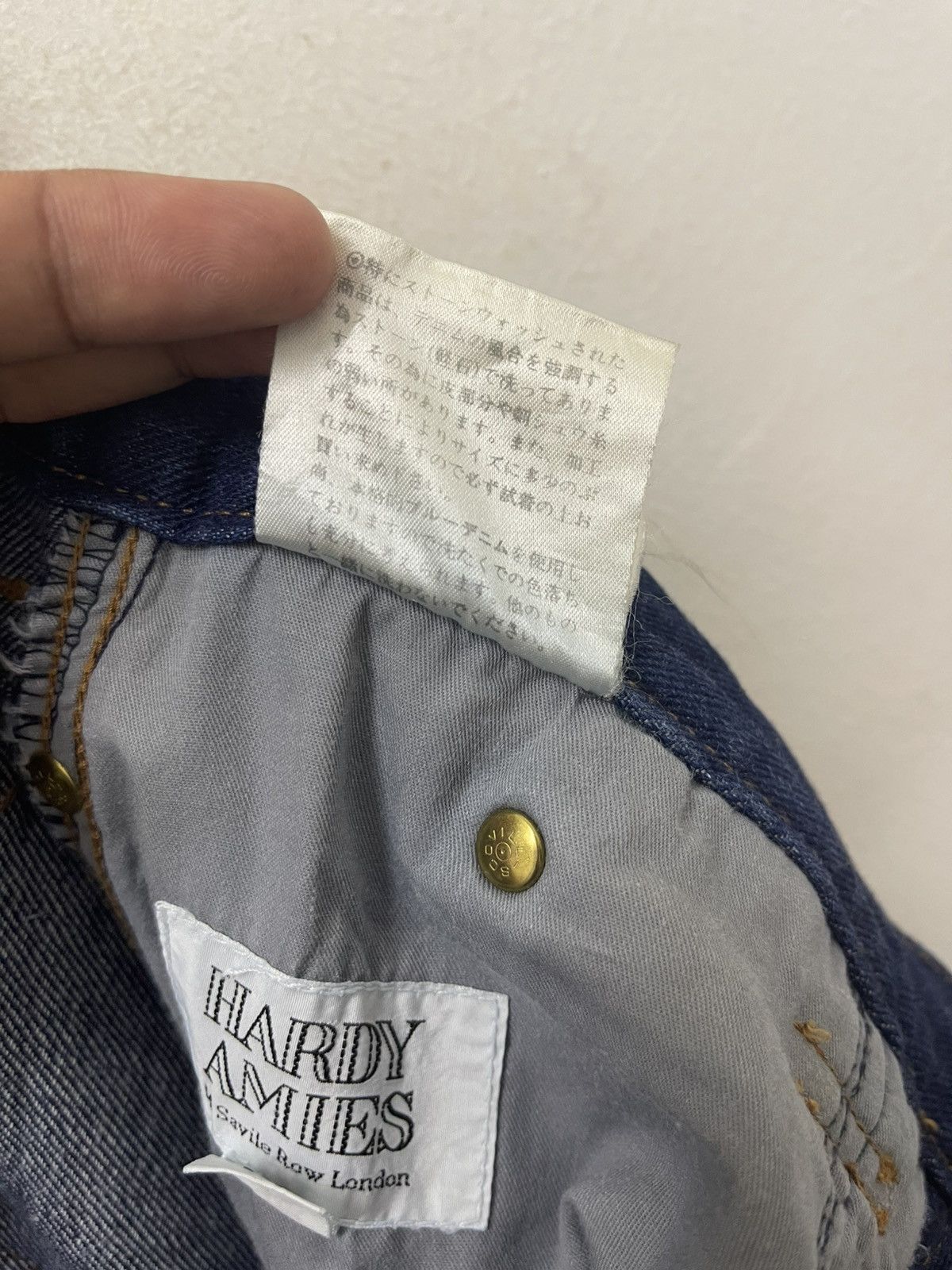 Hardy Amies Rare Vintage HARDY AMIES Embroidered Jeans Size US 28 / EU 44 - 16 Thumbnail