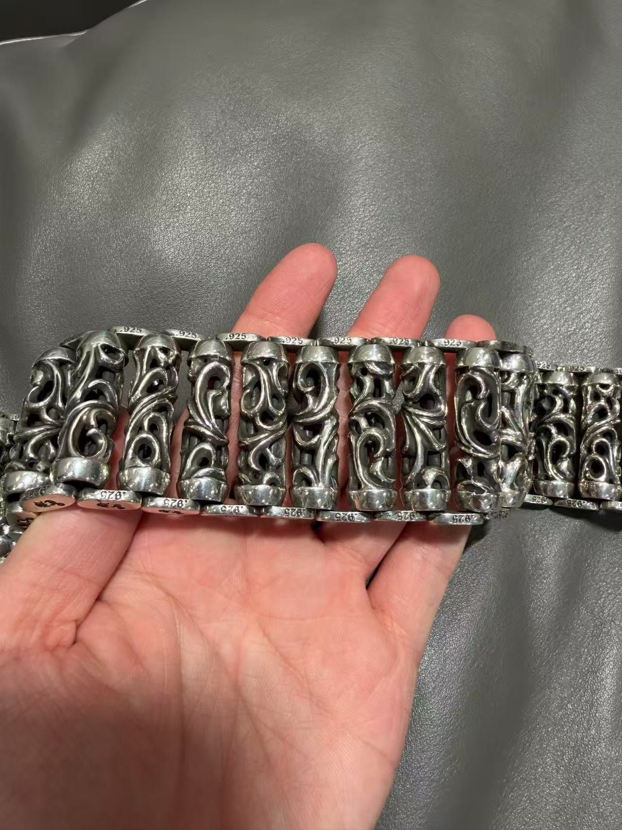 Chrome Hearts Chrome Hearts Roller Belt Size 32 - 23 Thumbnail