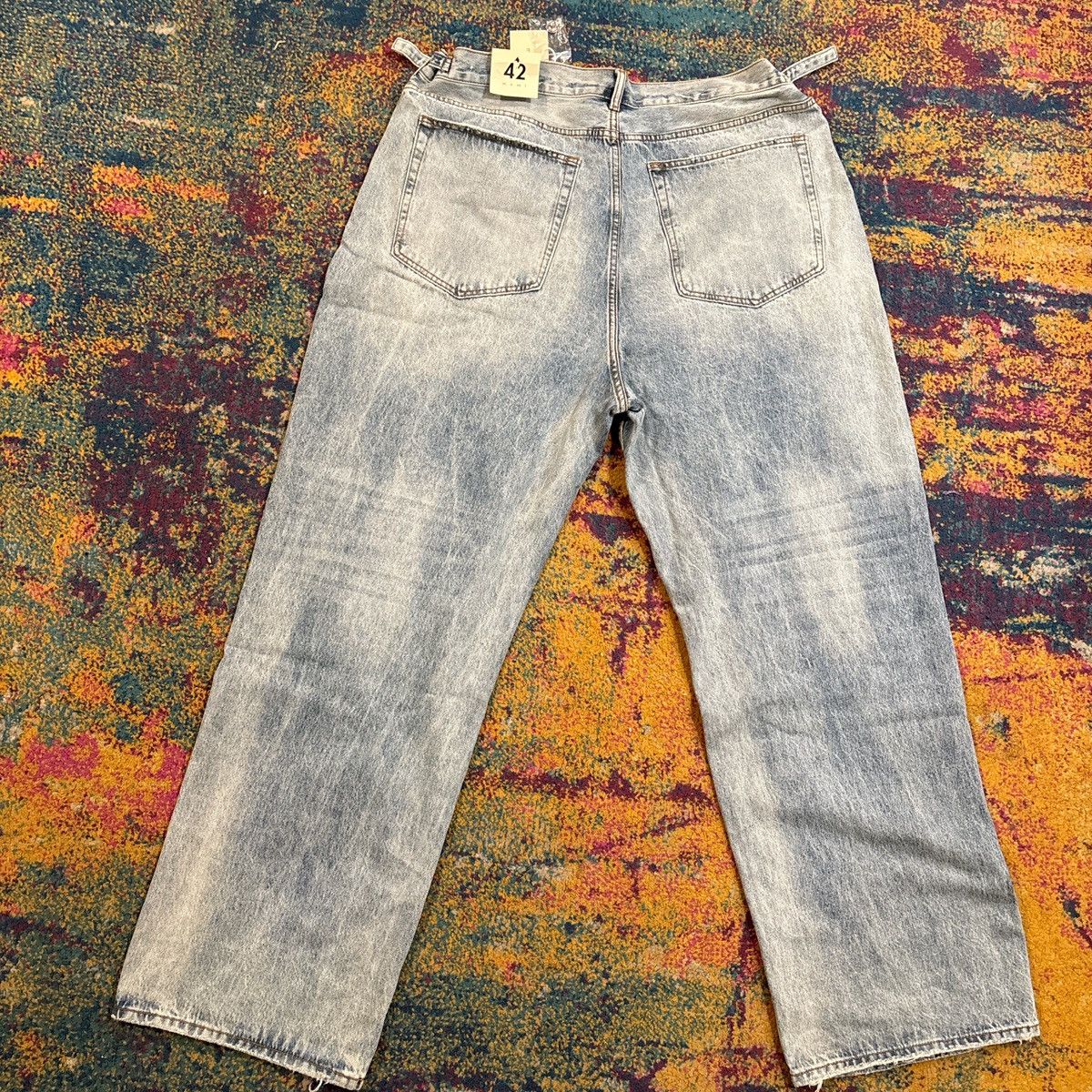 MNML Mnml Light blue ultra baggy jeans Size US 42 / EU 58 - 4 Thumbnail