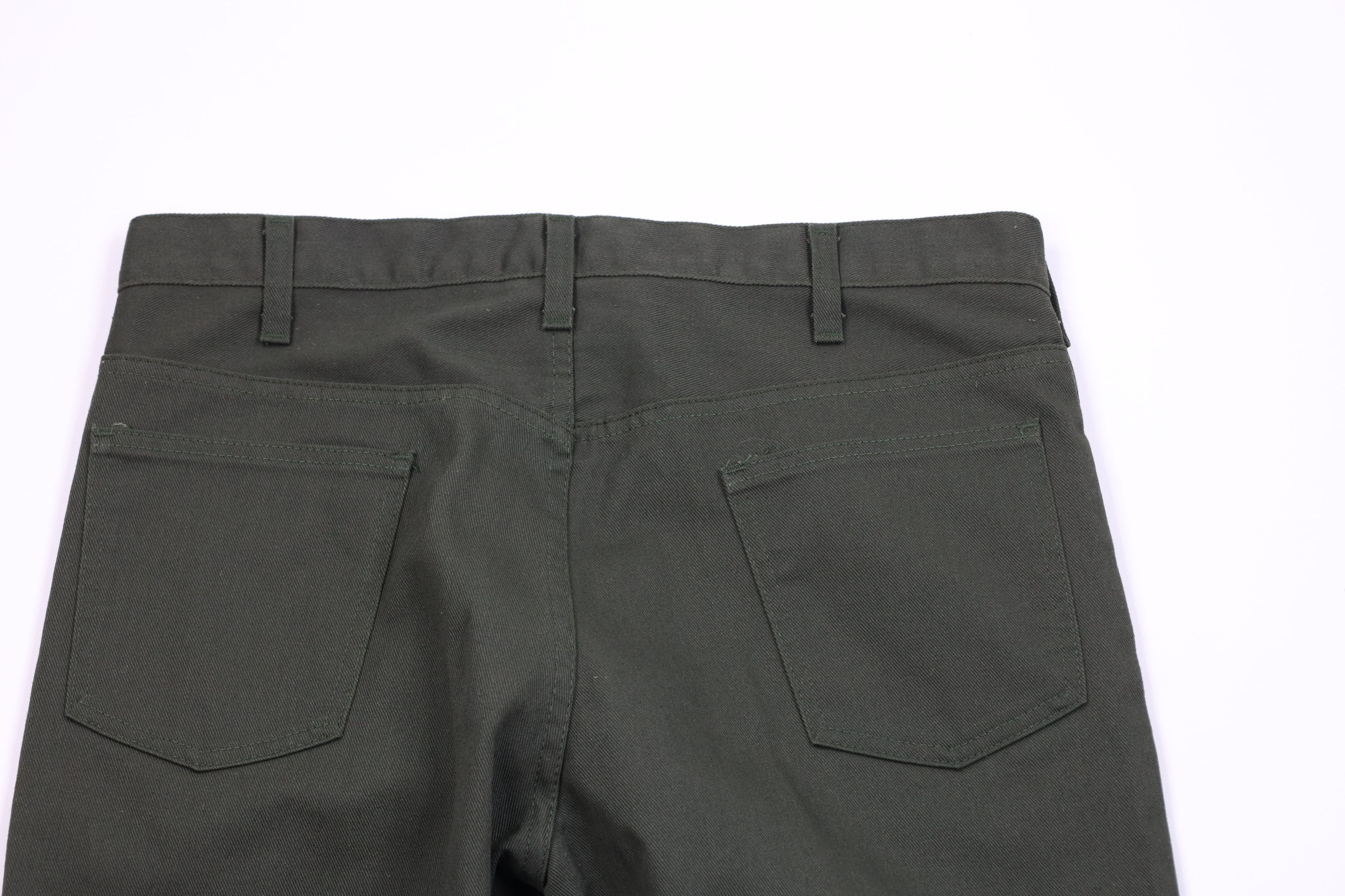 Vintage Vintage 70s Streetwear Wide Leg Bell Bottoms Jeans Green USA Size US 36 / EU 52 - 9 Thumbnail