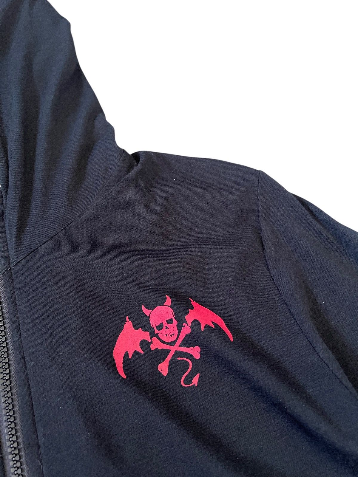 Japanese Brand × Seditionaries Lovers Rock 🇯🇵 Devil Horns Zipper Hoodie Size US M / EU 48-50 / 2 - 6 Thumbnail