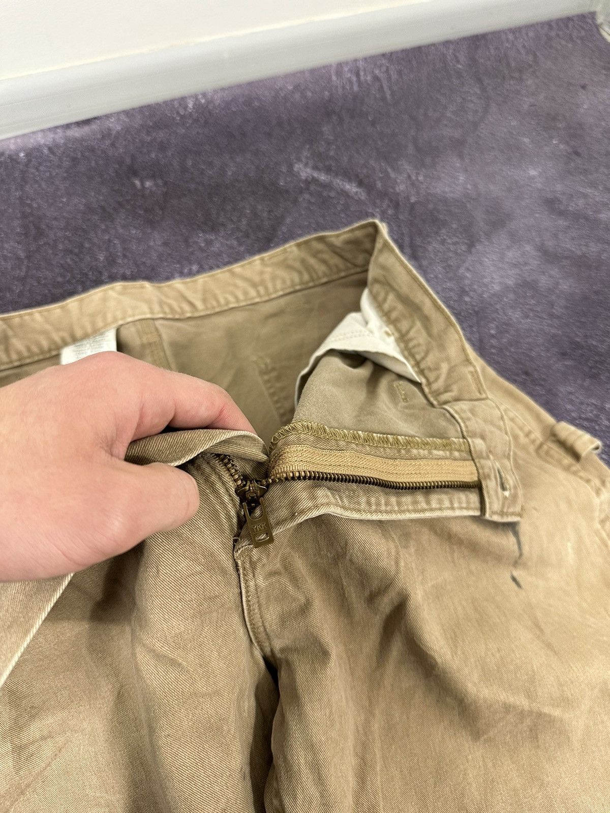 Carhartt Vintage Carhartt USA Cargo Carpenter Opium Baggy Work Pants Size US 38 / EU 54 - 13 Thumbnail